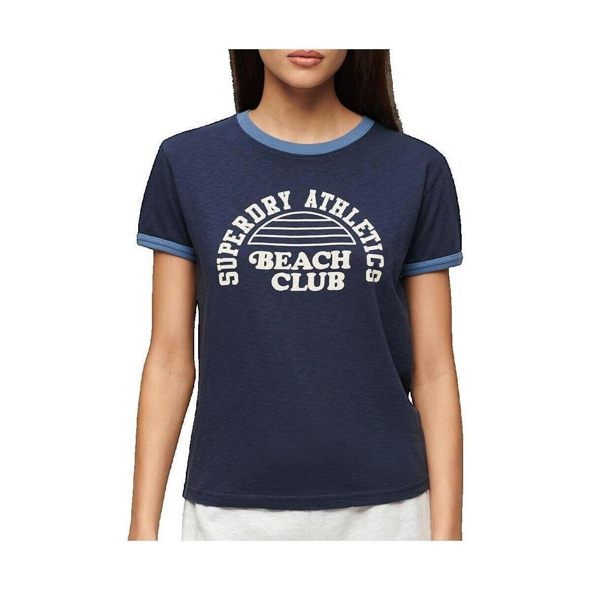 Superdry  T-shirt  Athletic Essentials Beach Graphic contrasté  ruznobarevne