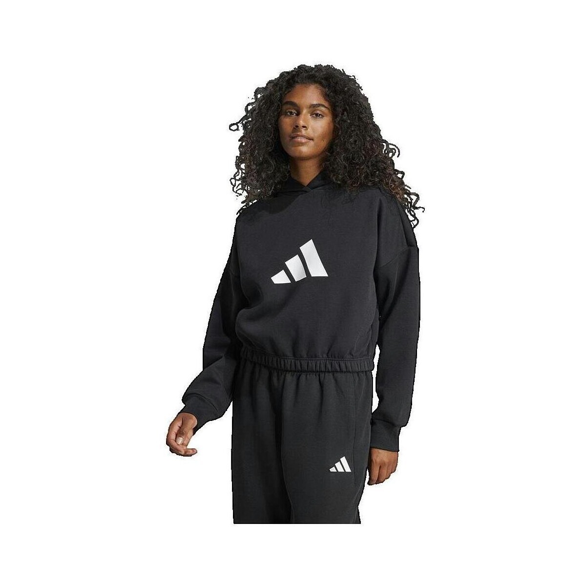 adidas  Sweat à capuche  Future Icons 3 Bar Logo  Černá