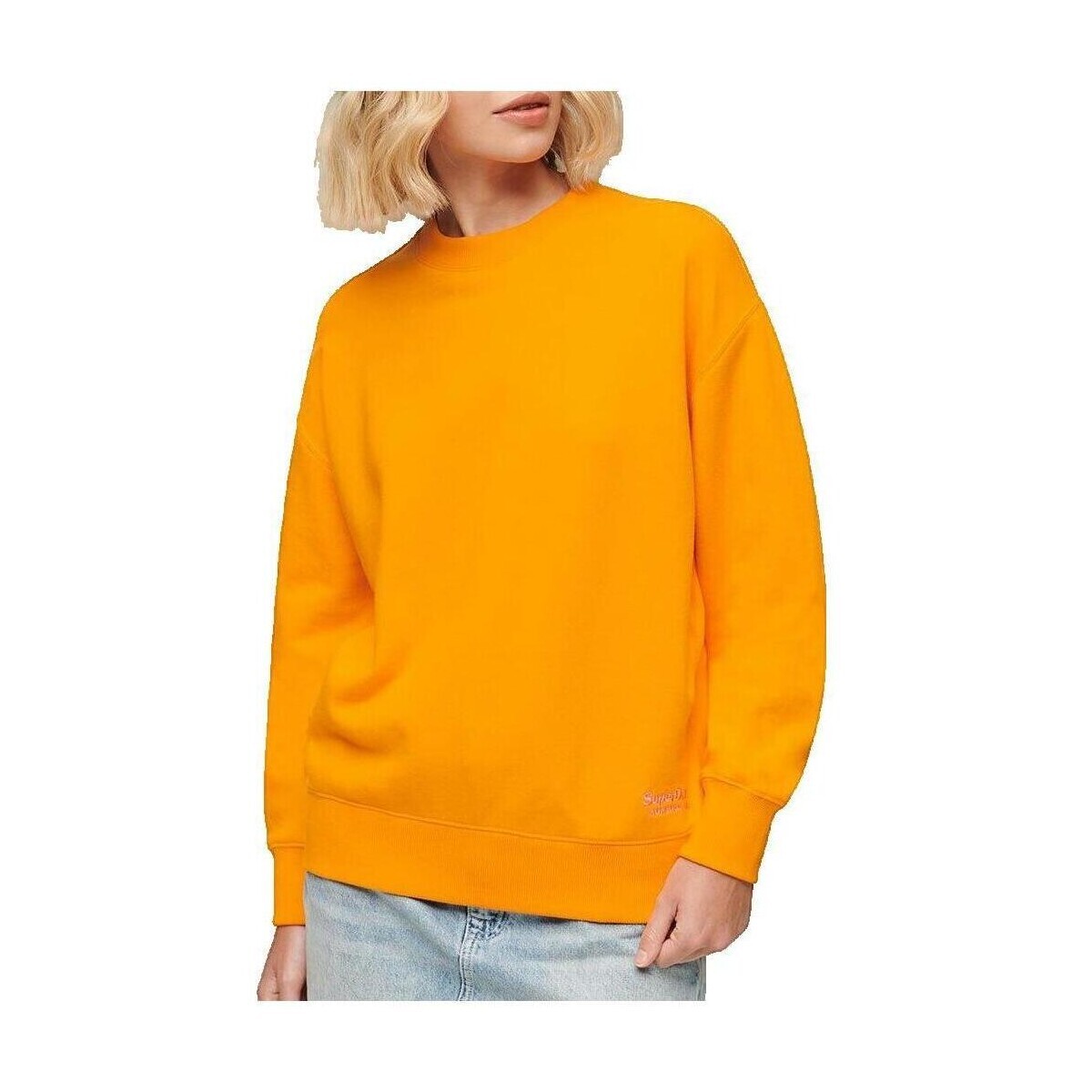 Superdry  Sweat-shirt  Essential Logo orange  Oranžová