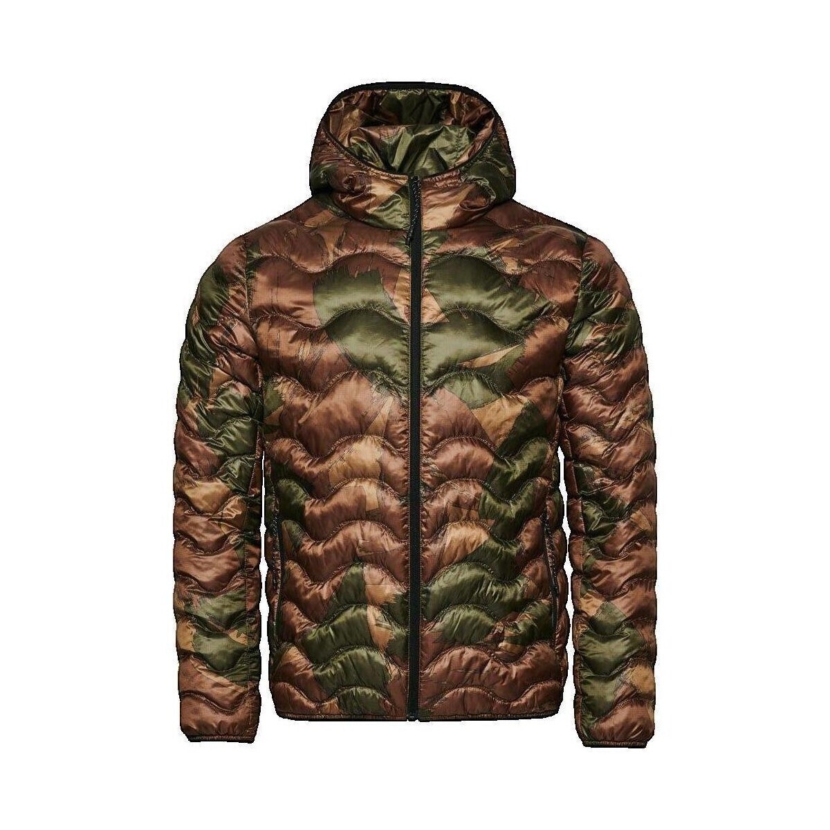 Superdry  Doudoune  Vintage à capuche slim en polyester recyclé  Zelená