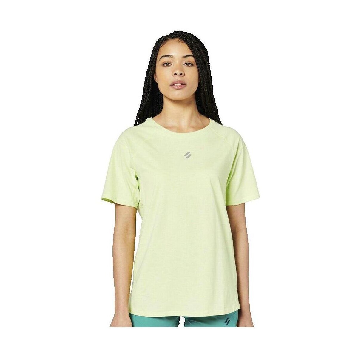 Superdry  T-shirt  Coupe Ample Jaune  Žlutá