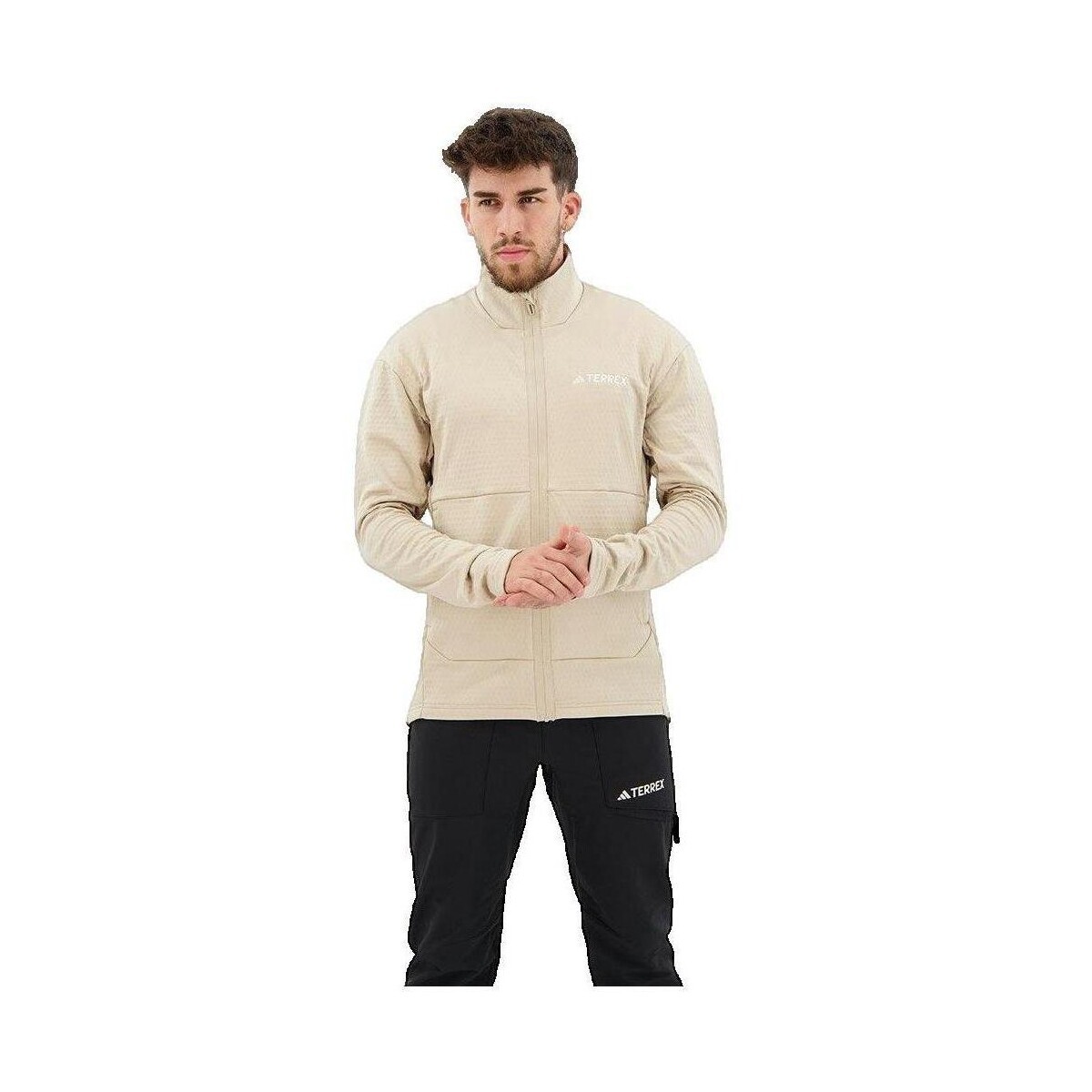 adidas  Veste polaire  Terrex Multi slim beige  Béžová