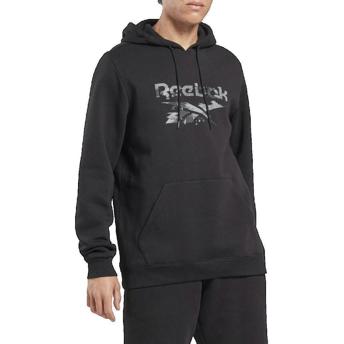 Reebok Sport  Sweat à capuche  Identity Modern Camo  Černá