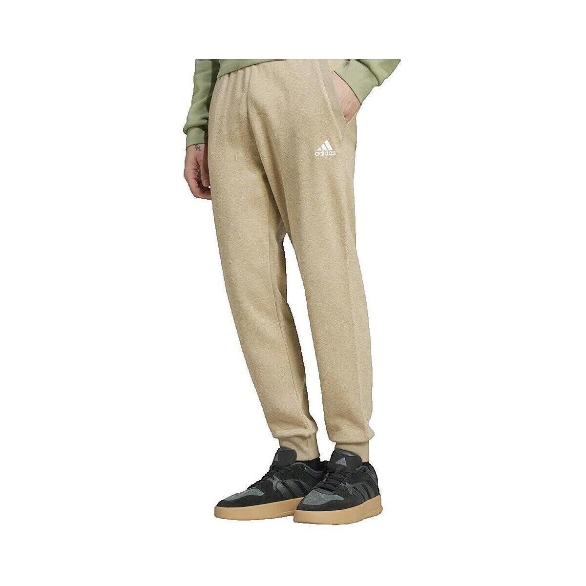 adidas  Pantalon  Jogging Essentials Melange  Béžová
