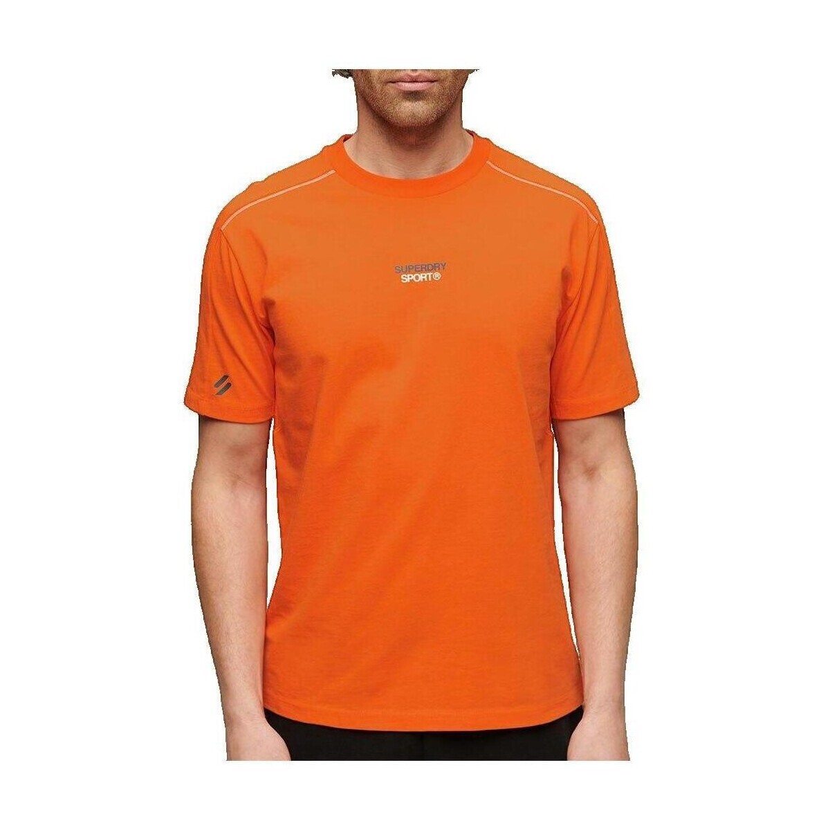 Superdry  T-shirt  Sport Tech Logo orange  Oranžová