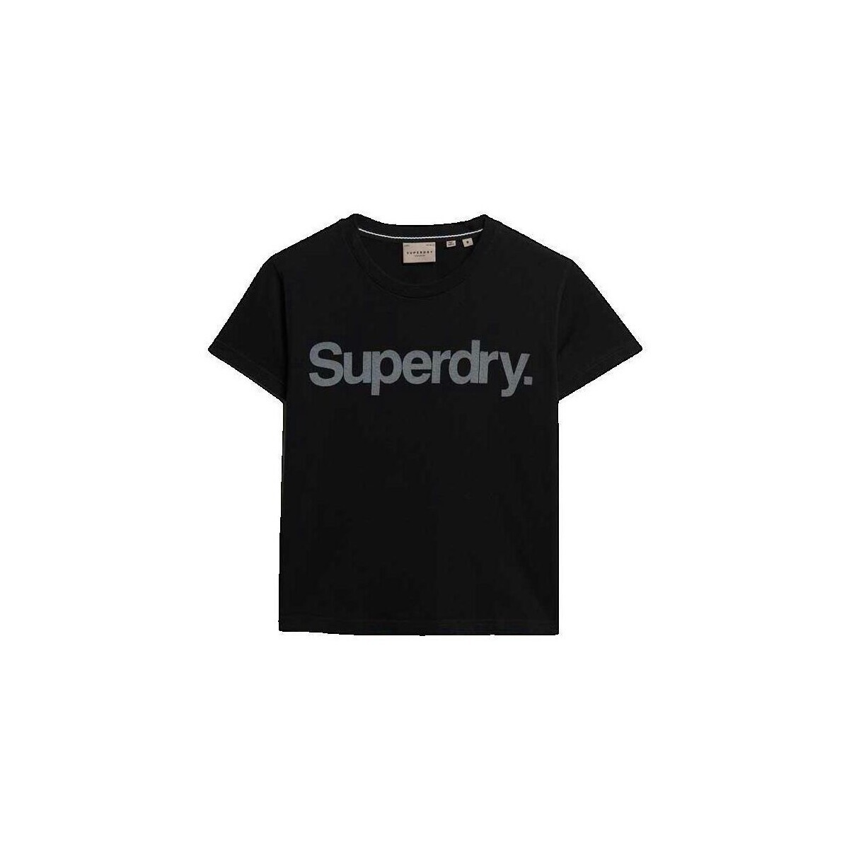 Superdry  T-shirt  Core Logo City ajusté  Černá