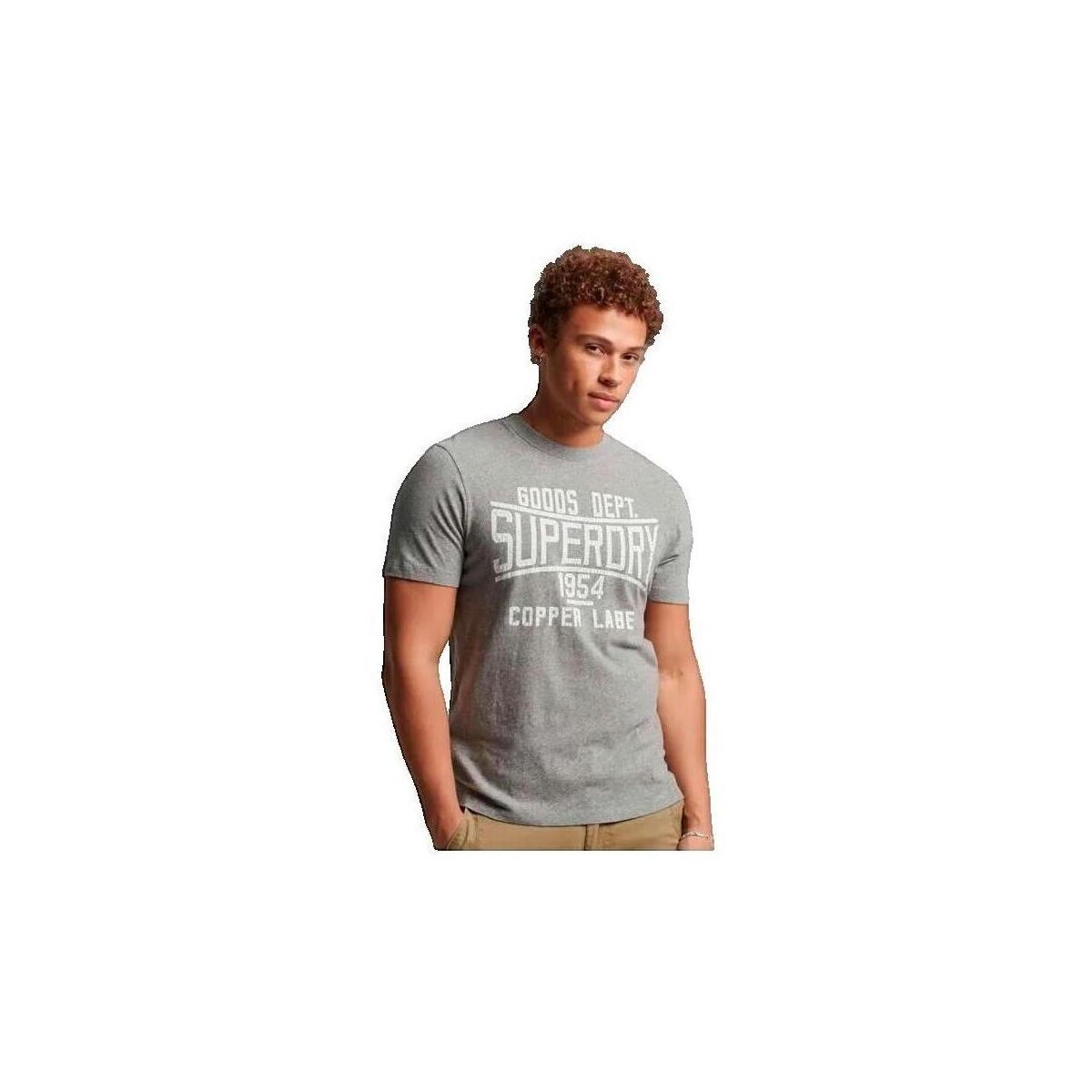 Superdry  T-shirt  Copper Label Workwear  Šedá