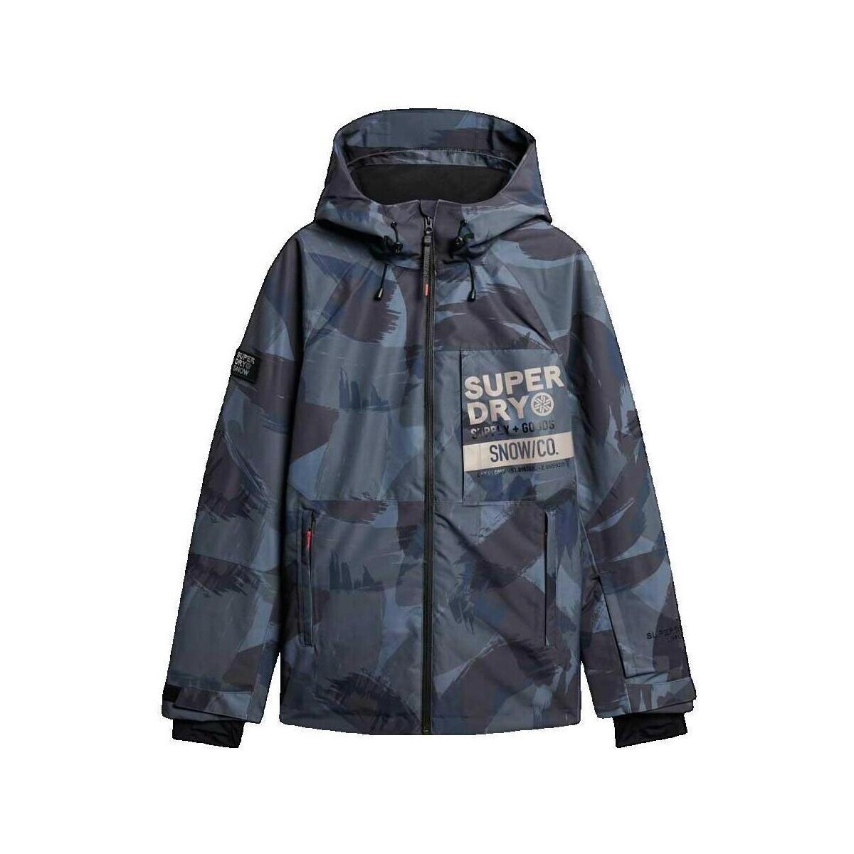 Superdry  Blouson de ski  Freestyle Core  Šedá