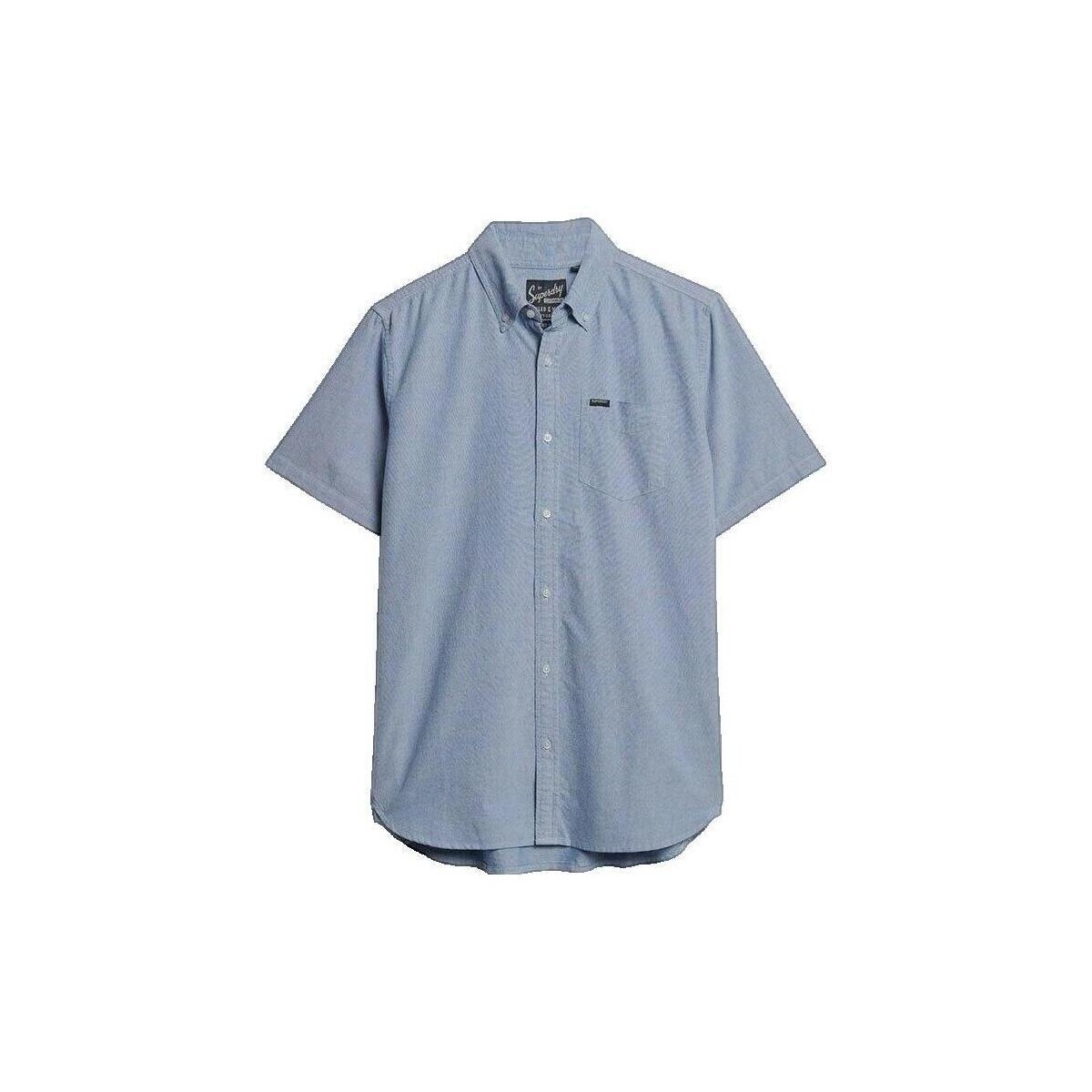 Superdry  Chemise manches courtes  Vintage Oxford  Modrá