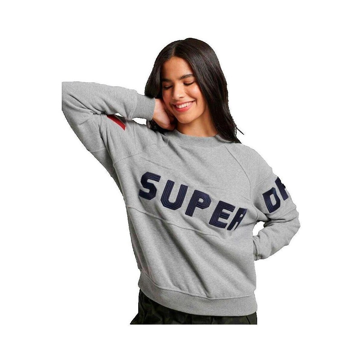 Superdry  Sweatshirt  Ski gris  Šedá