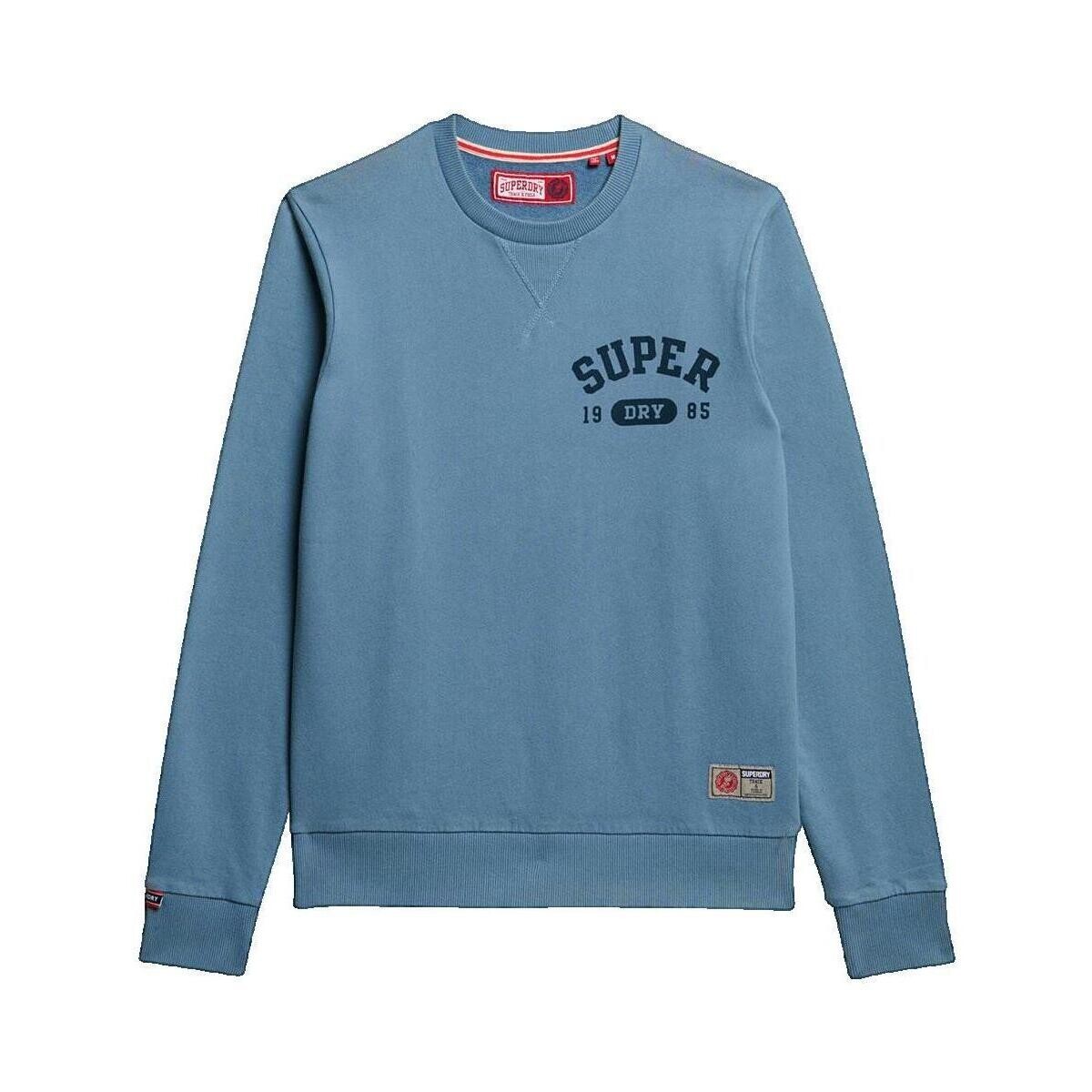 Superdry  Sweat-shirt  Athletic bleu  Modrá