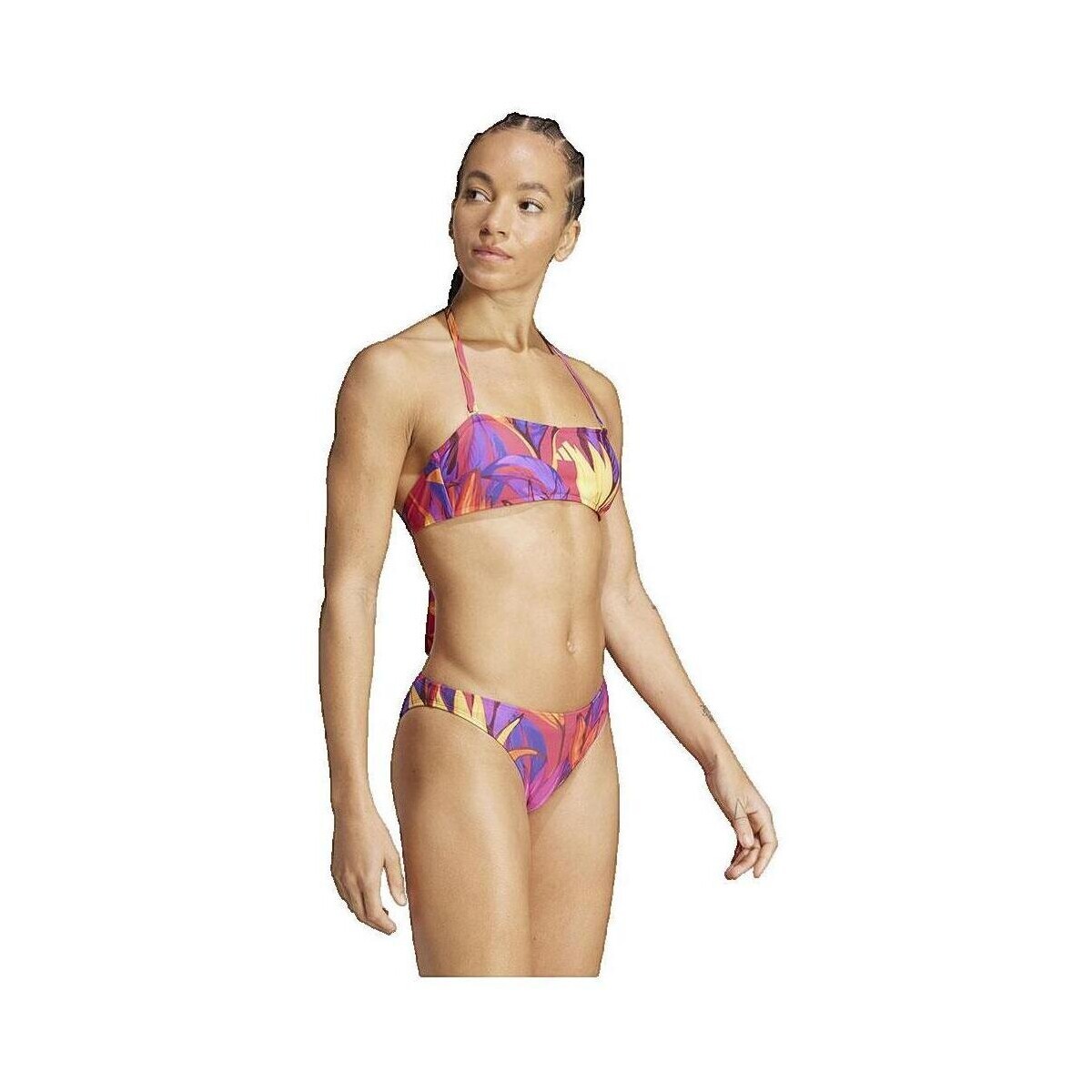 adidas  Maillot de bain 2 pièces  x FARM Rio bandeau rose  Růžová