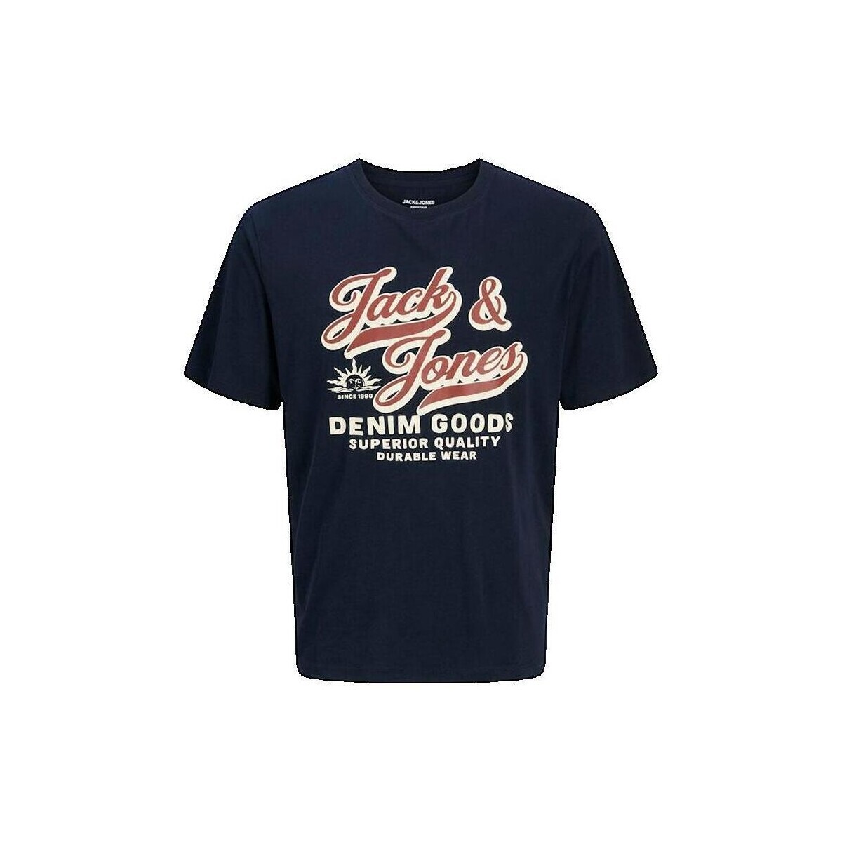 Jack & Jones  T-shirt  col rond bleu ciel  Modrá