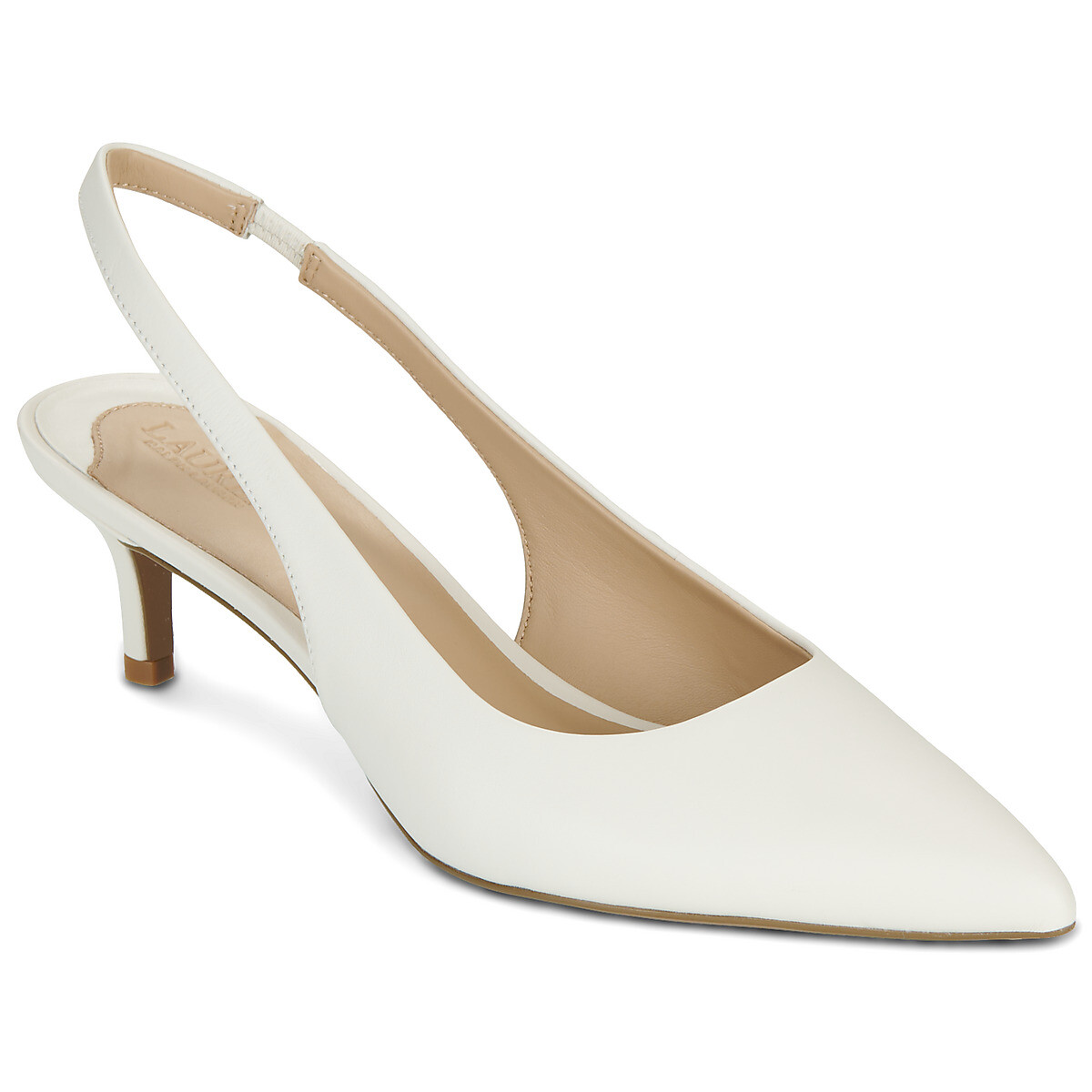 Lauren Ralph Lauren  LOLAH II-PUMPS-SLINGBACK  Bílá