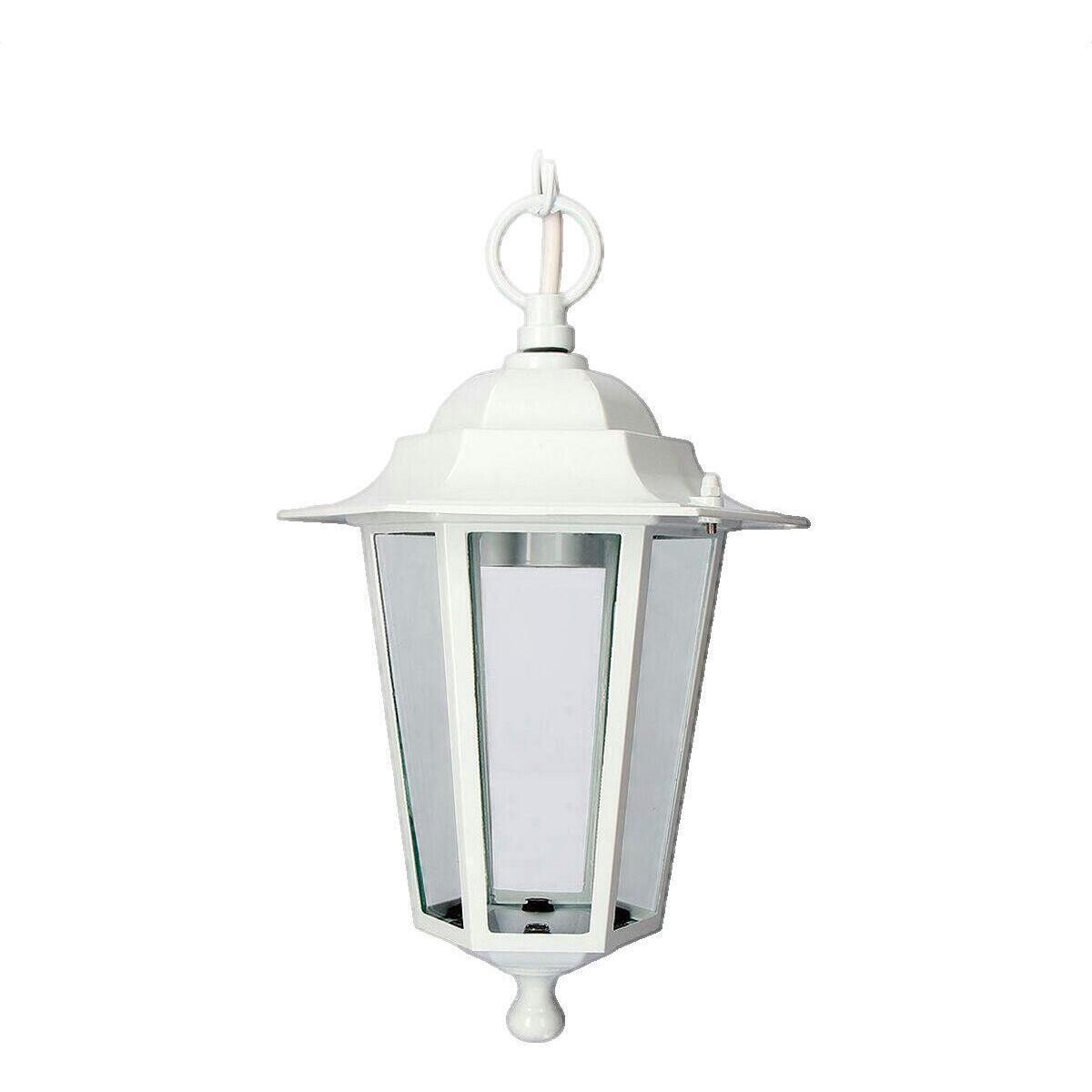 Edm Lanterne Zurich Aluminium Blanc Bílá