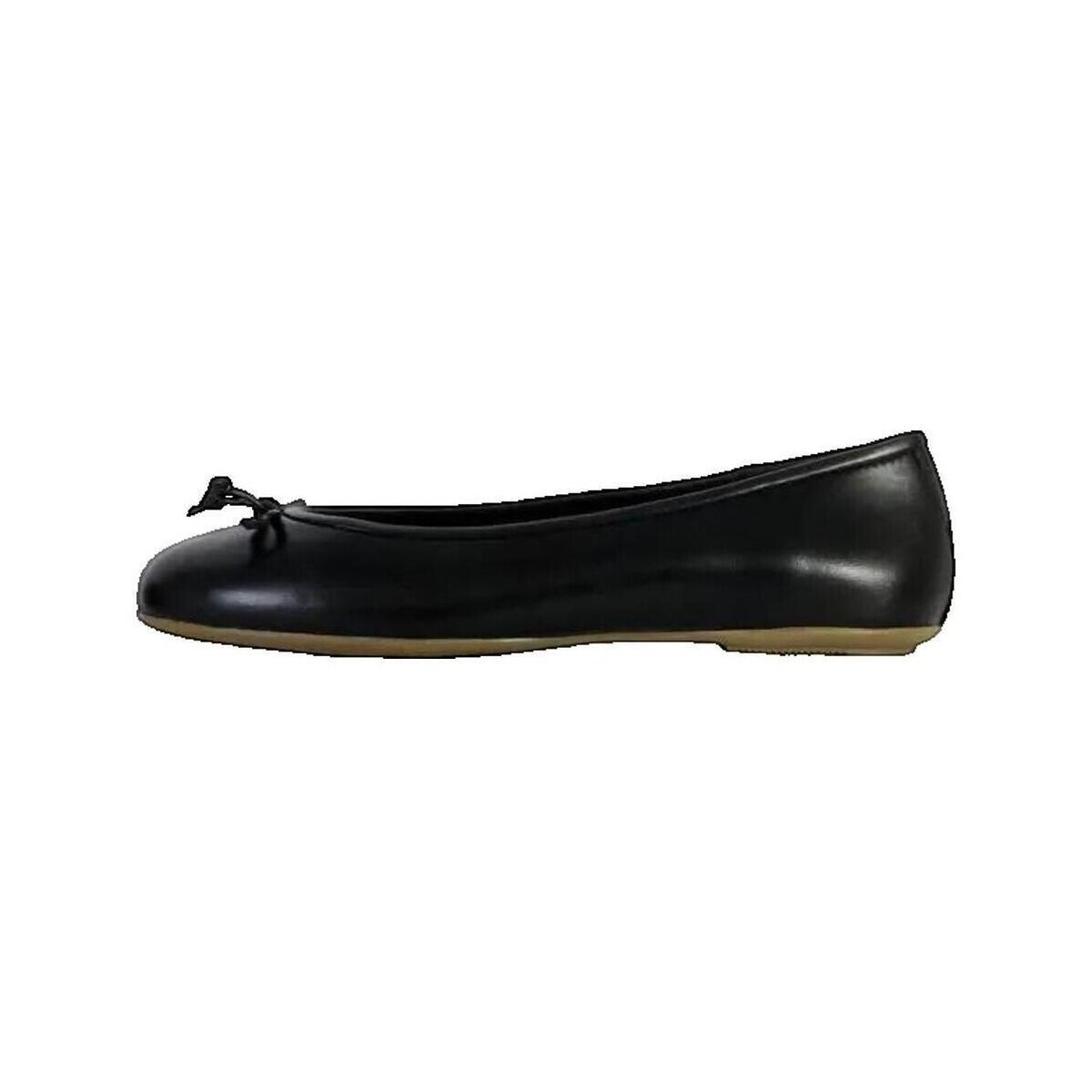 Geox  Ballerines  Palmaria cuir noir  Černá