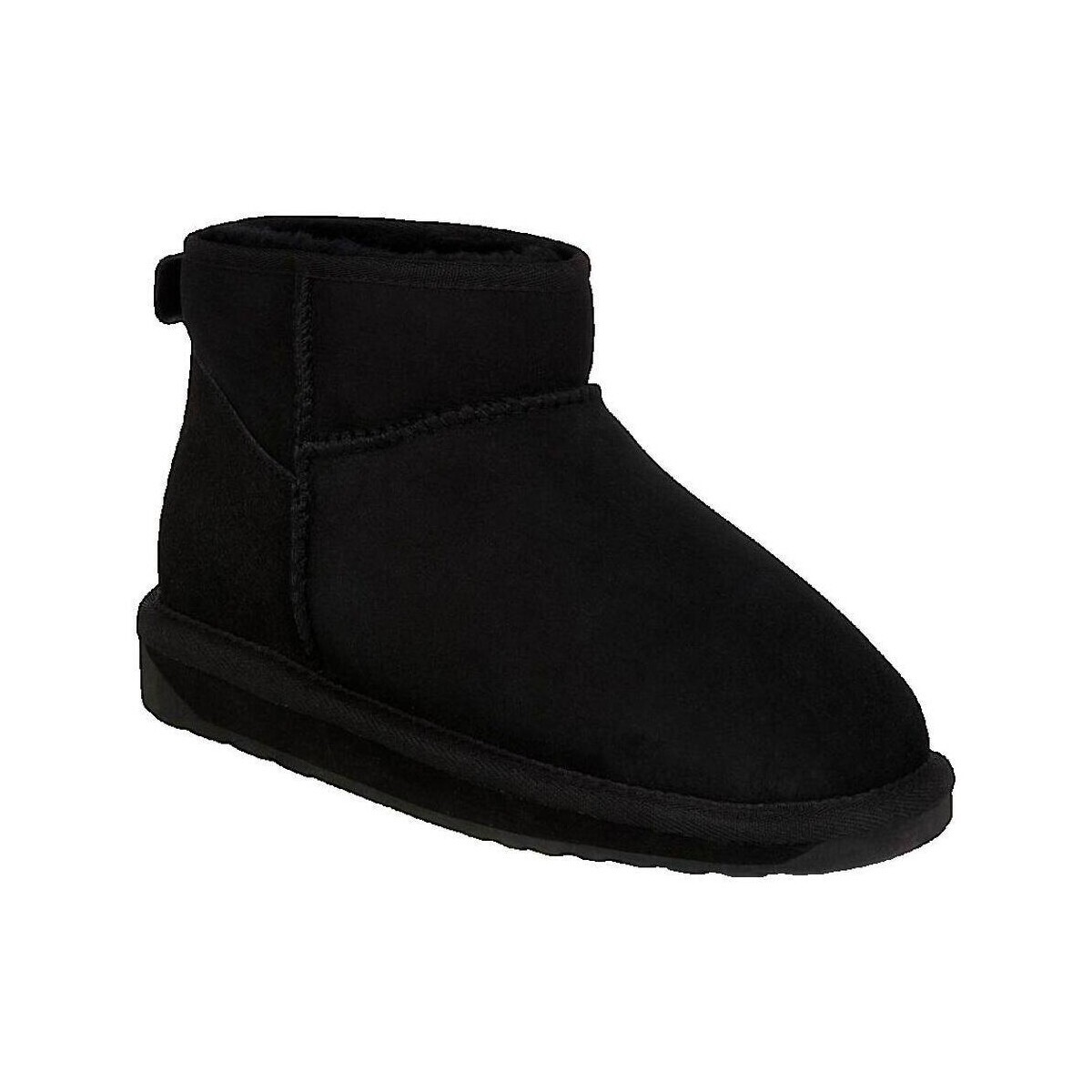 EMU  Bottines  Stinger Micro en daim noir  Černá