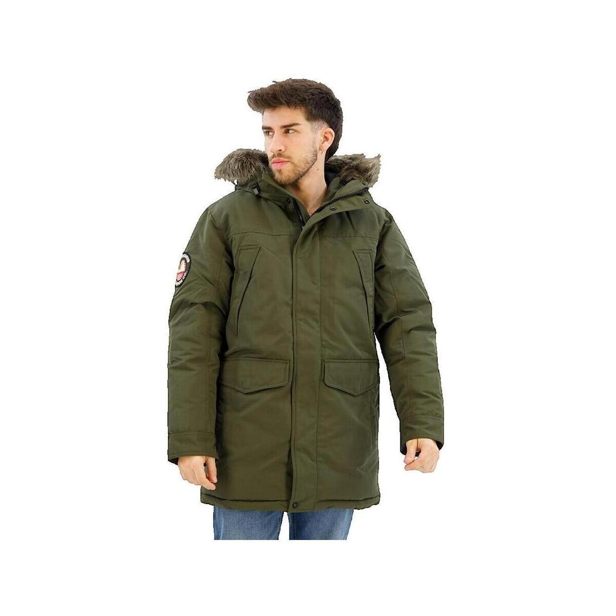 Superdry  Parka  Everest Kaki  Khaki