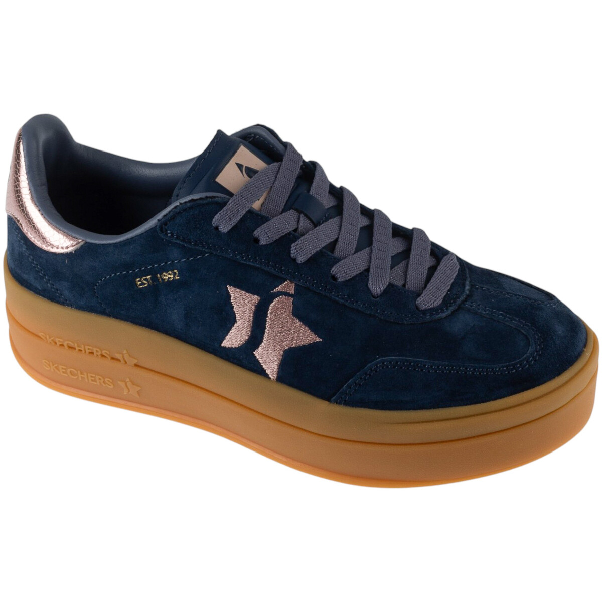 Skechers  Academy Hi-Elevated Essence  Modrá