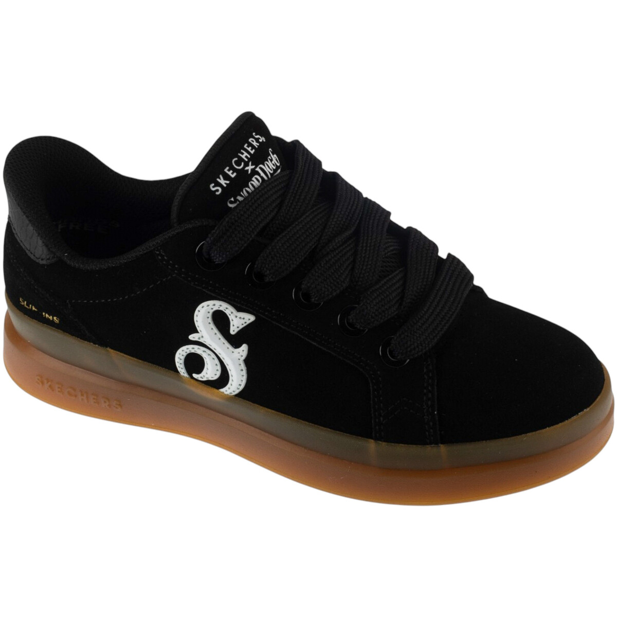 Skechers  Slip-Ins Suede Snoop Cupsole Sneaker  Černá