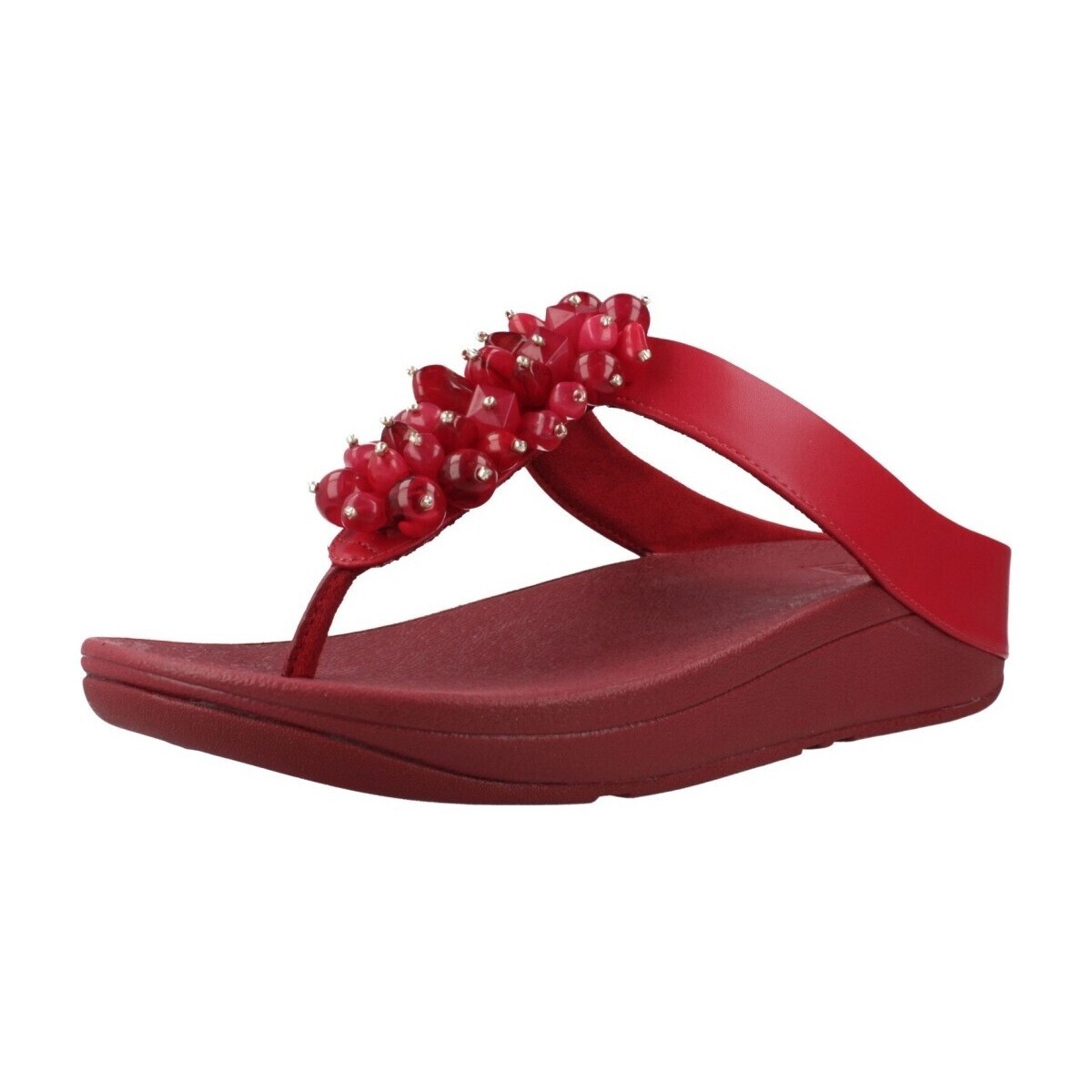FitFlop  Fino Bead Cluster  Červená