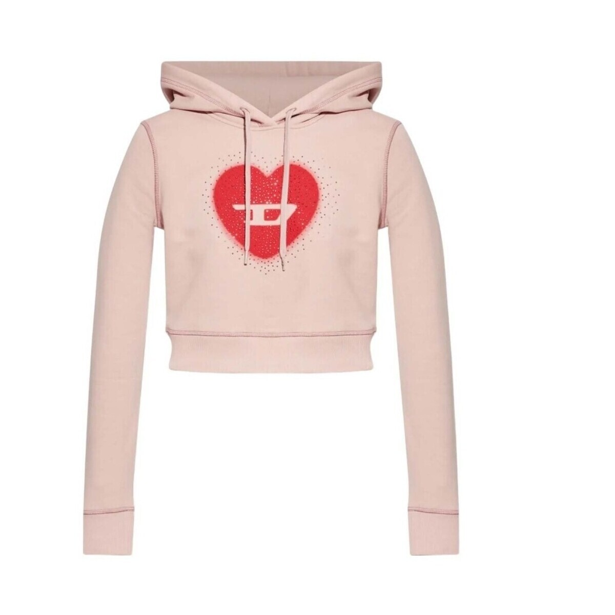 Diesel  F Slimmy Hood S5  Růžová