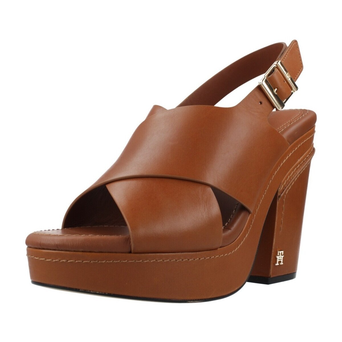 Tommy Hilfiger  Sandalias Mujer Modèle Louise  Hnědá
