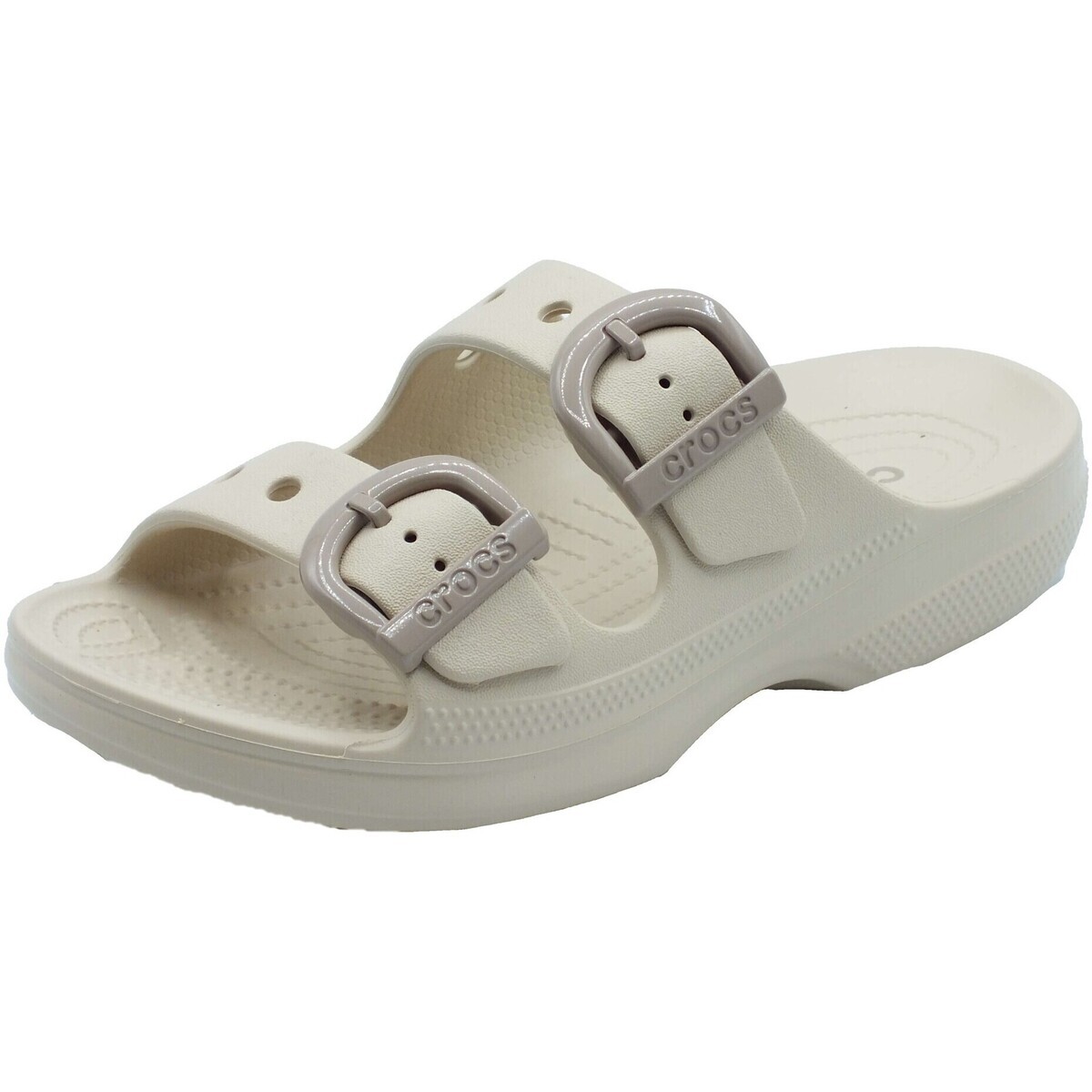 Crocs  212867 Saturdayenamel Buckle  Béžová