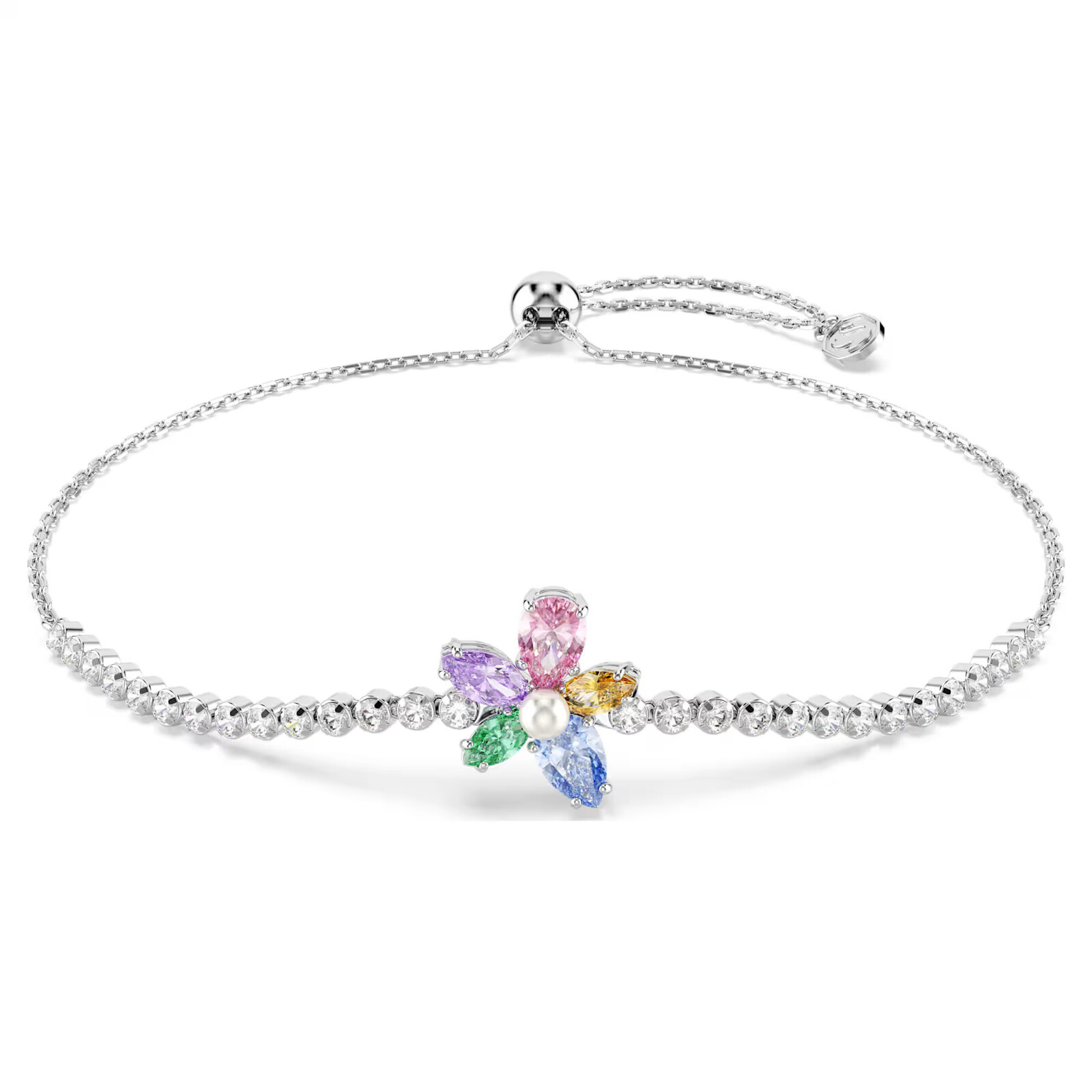 Swarovski Náramek se zirkony Květina Ariana Grande x Swarovski 5749187