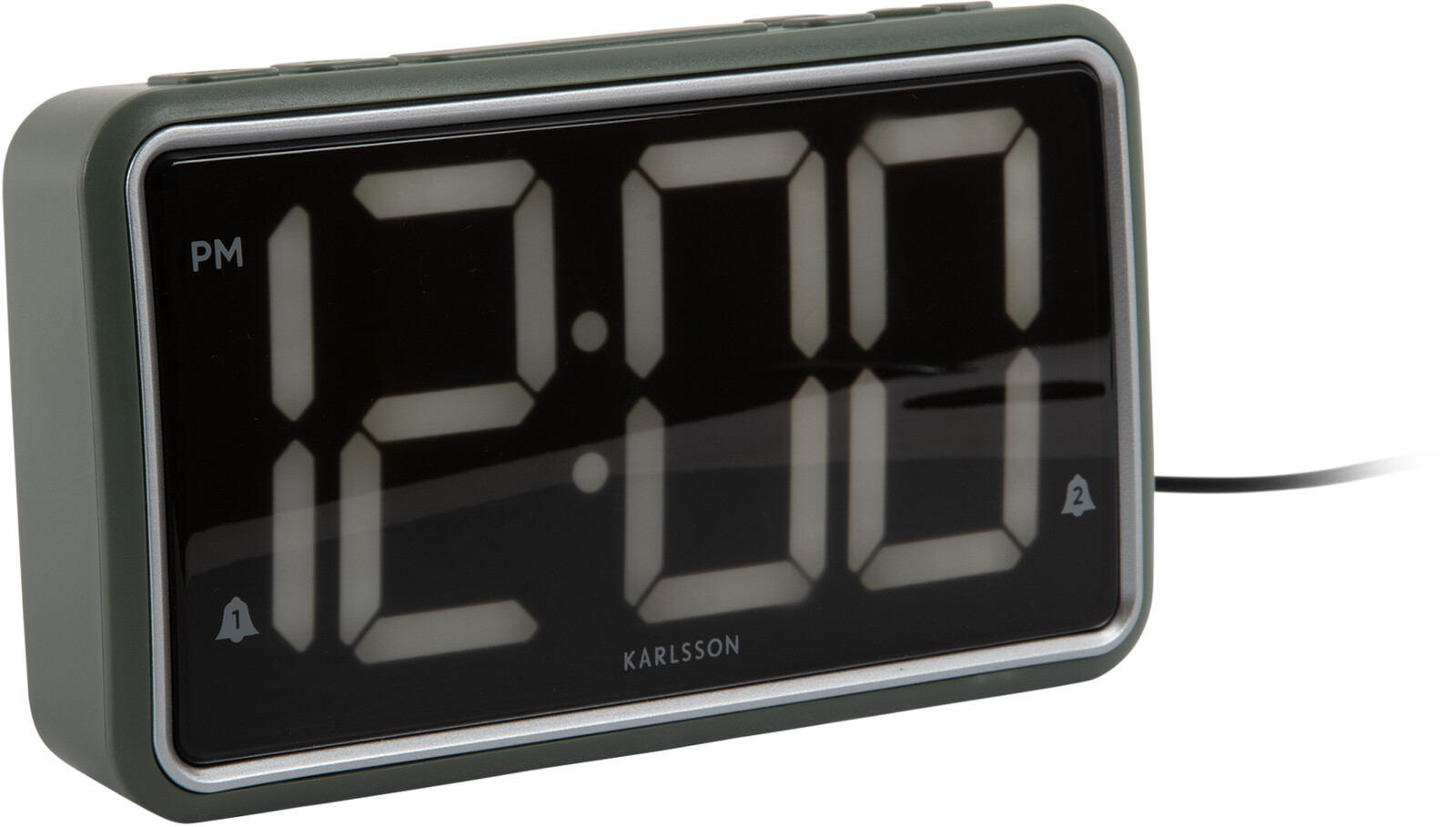Karlsson Digitální LED stolní hodiny 6035GR