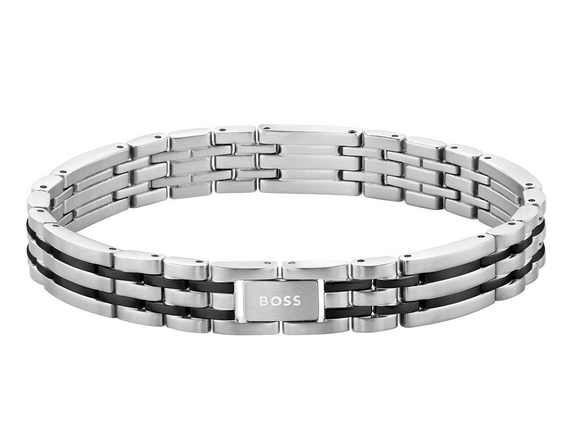 Hugo Boss Nadčasový bicolor náramek pro muže Wesley 1580814