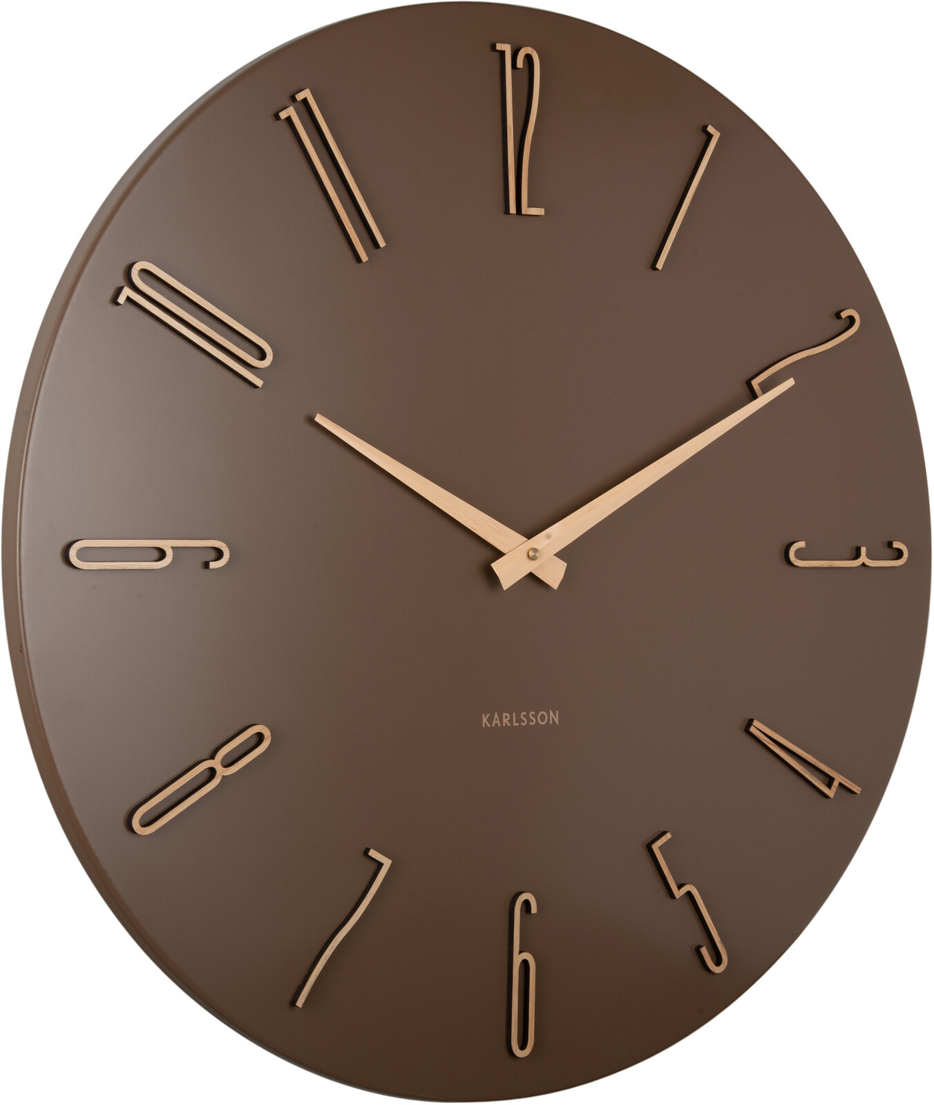 Karlsson Designové nástěnné hodiny 6073BR