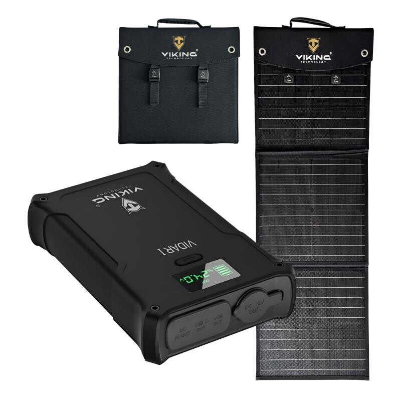 VIKING Set powerbanka VIDAR I a solární panel L60 PD