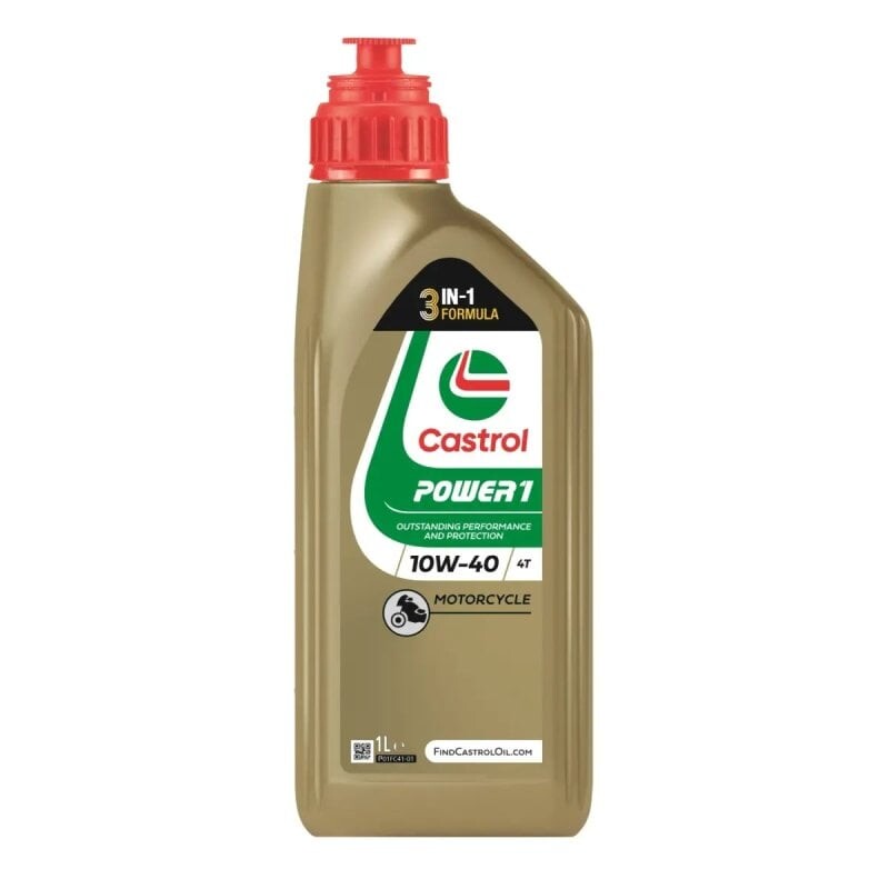 Motorový olej pro čtyřtaktní motory Castrol Power 1 10W-40 (1l)