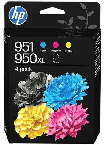 HP 951CMY/ 950XL Black Ink Cartridge Combo C3WK1AE