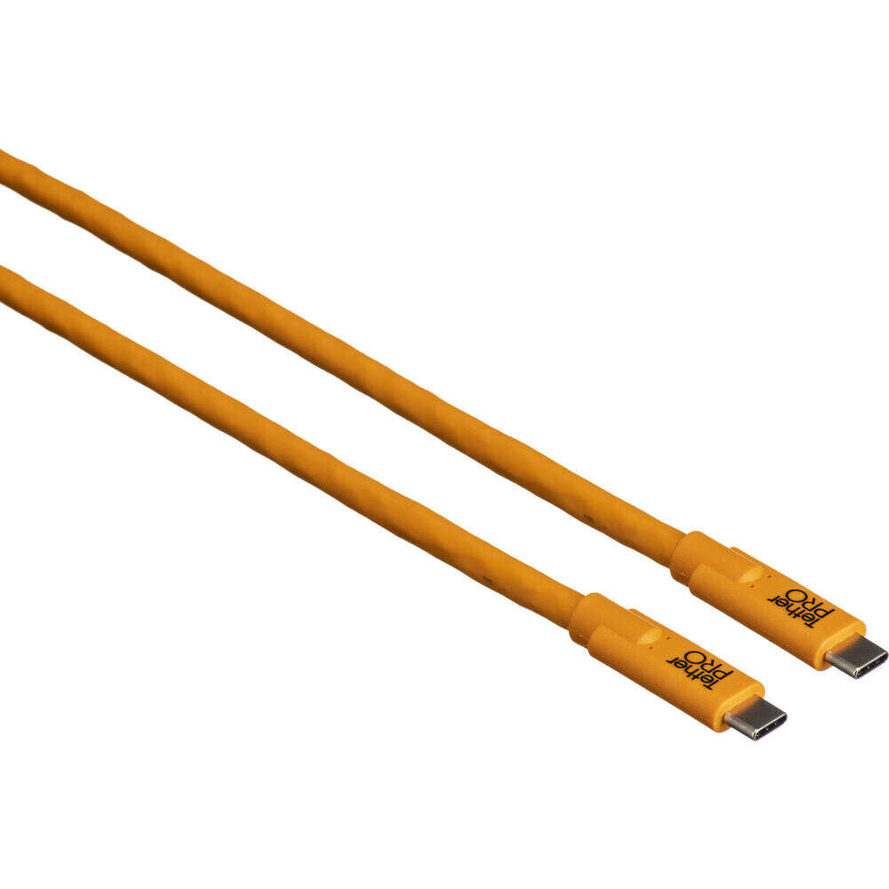 Tether Tools TetherPro USB-C na USB-C 4,6 m oranžový - Zánovní!