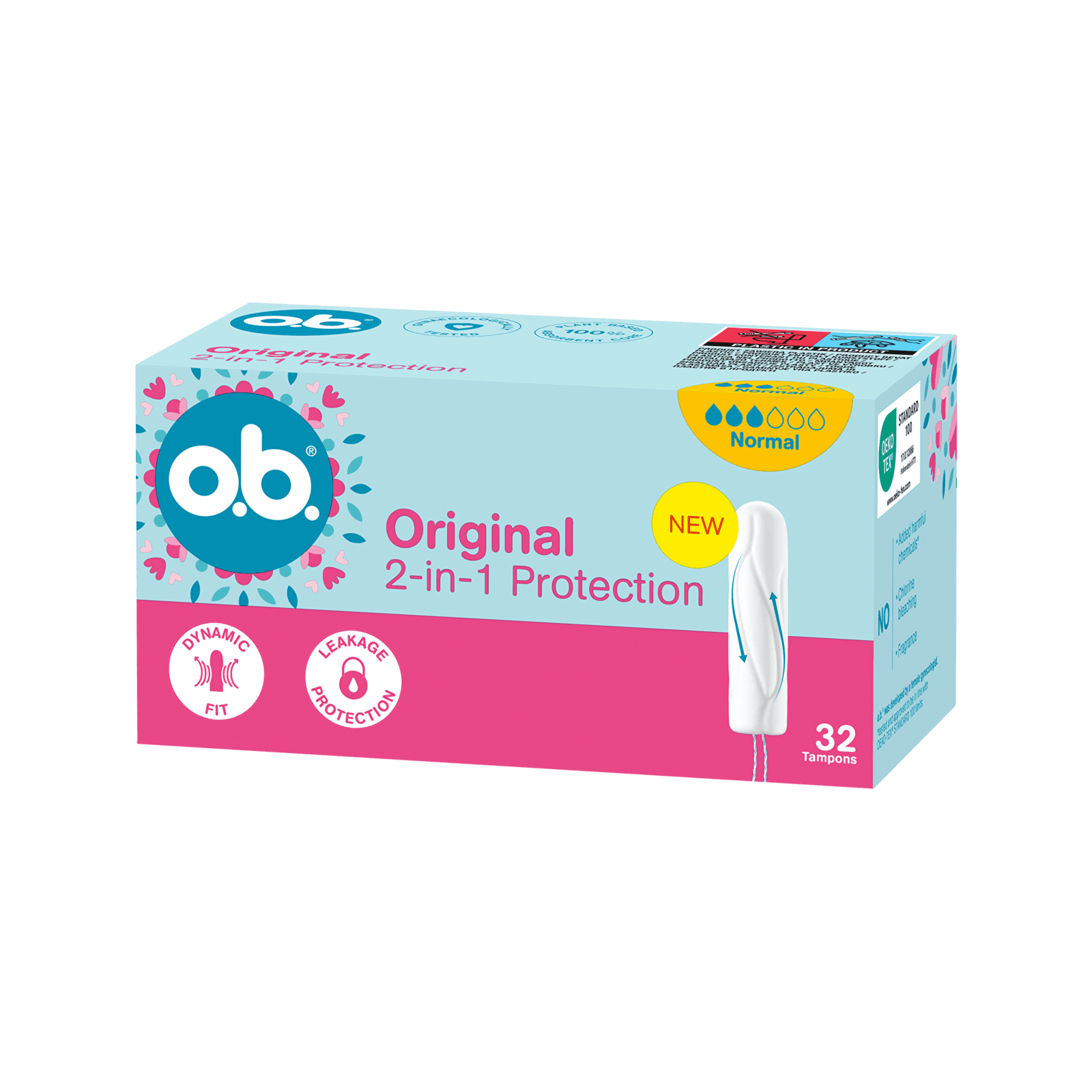 o.b. Tampóny Original Normal 32 ks