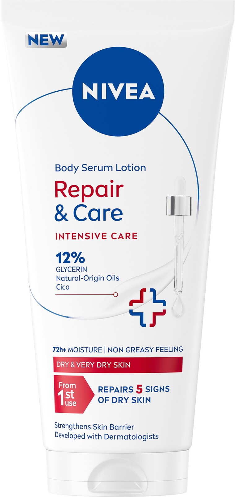 Nivea Tělové sérum Repair & Care Body Serum Lotion 200 ml