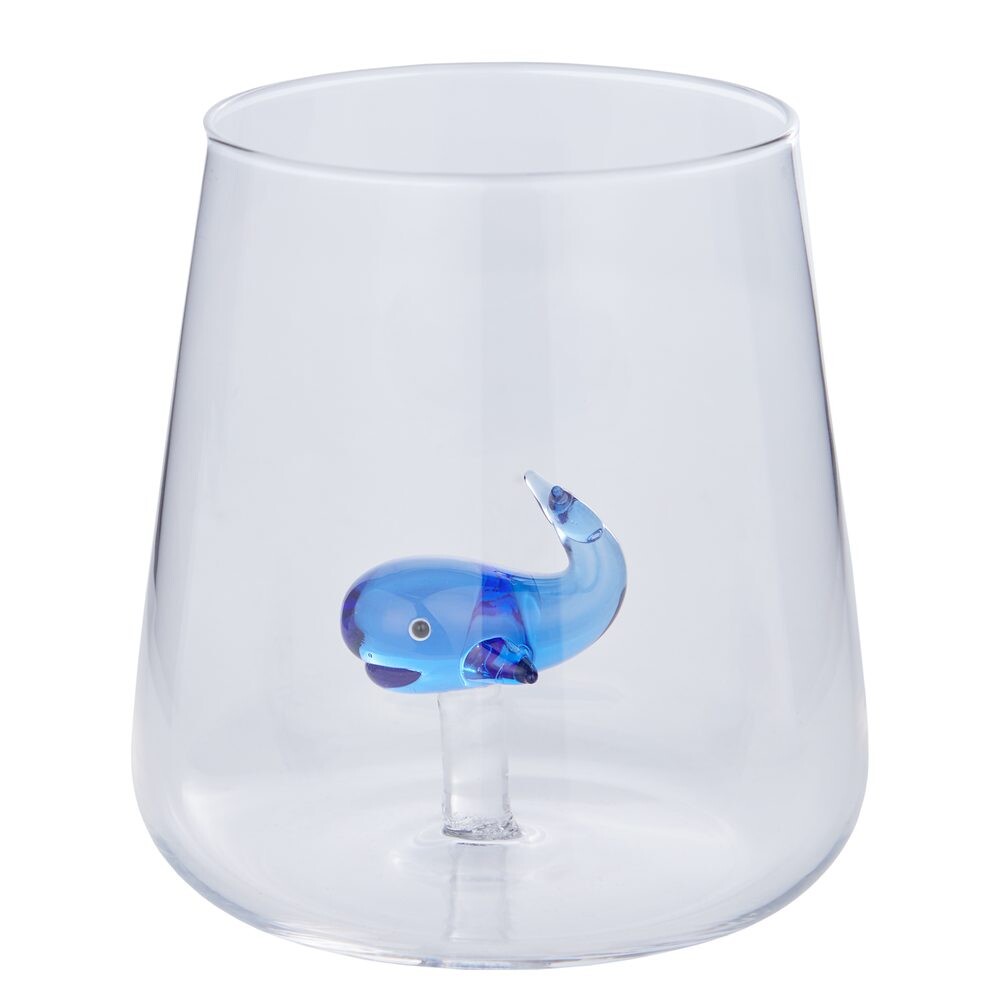 SUNNY JOY Sklenice velryba 400 ml