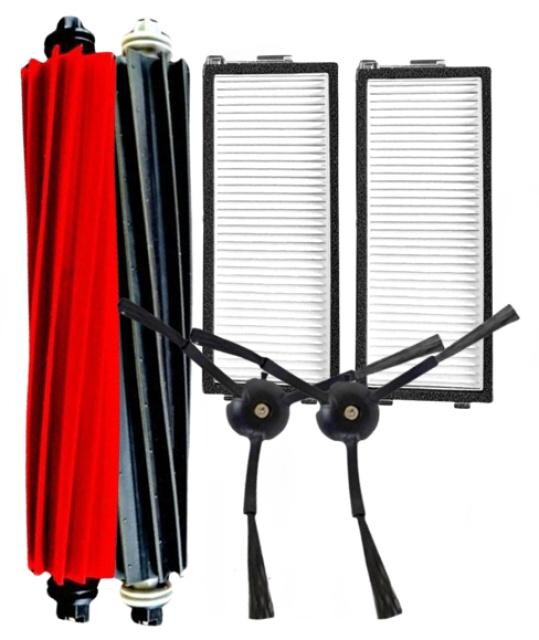 6ks Kartáče a HEPA filtry pro ROBOROCK Qrevo Slim/Master sada