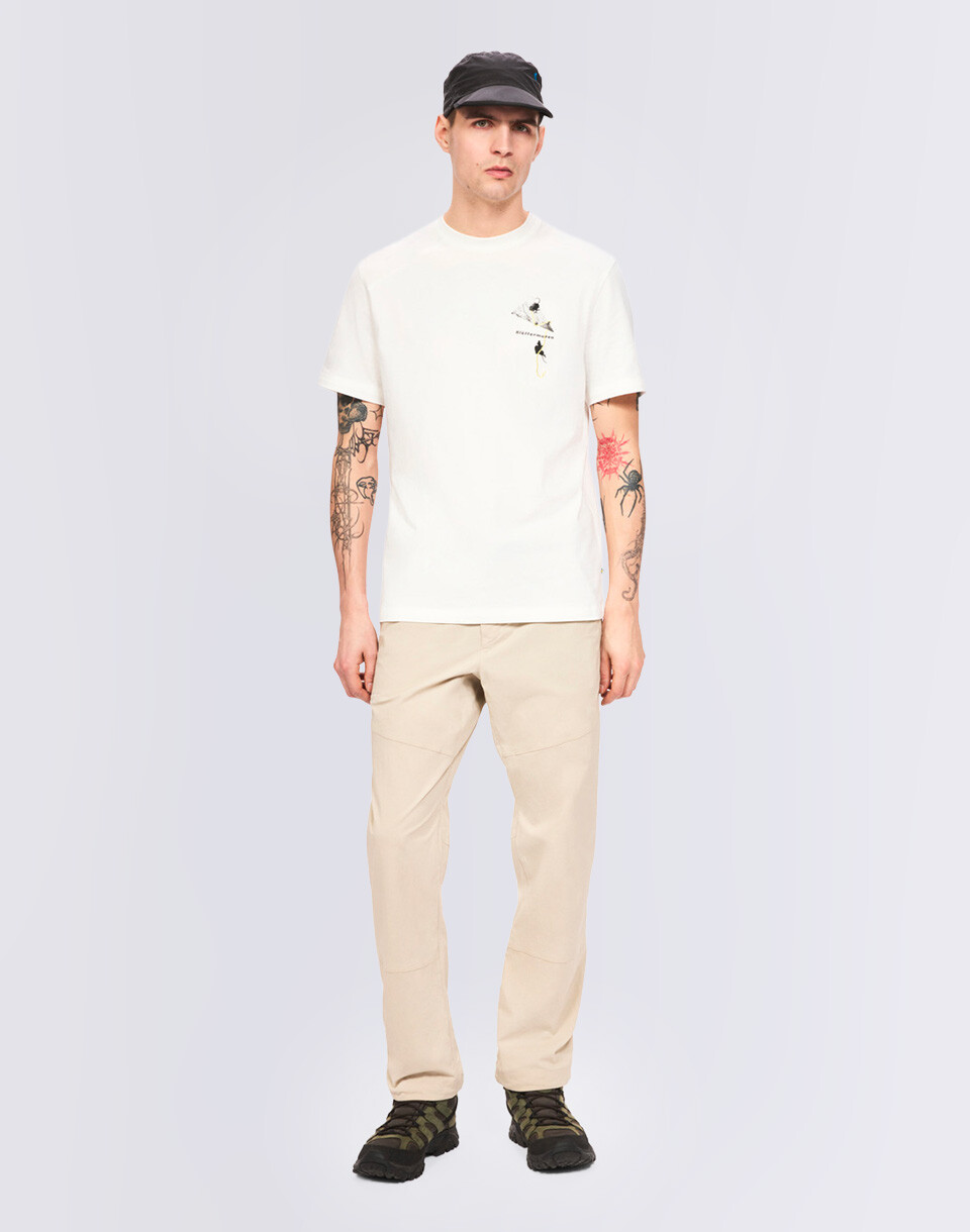 Klättermusen Root Glacier SS Tee M's 101 Snow M