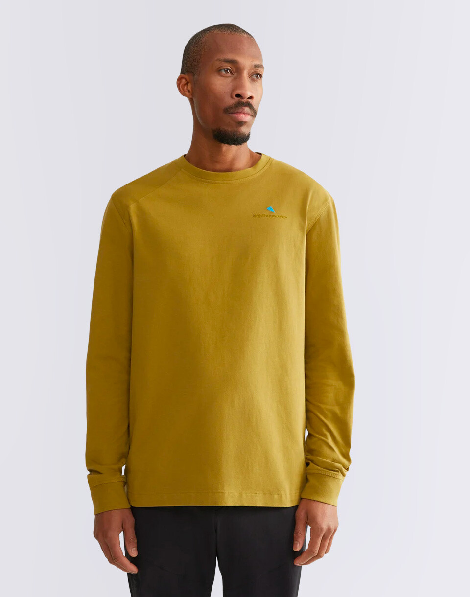 Klättermusen Root Logo SS Tee M's 390 Straw M