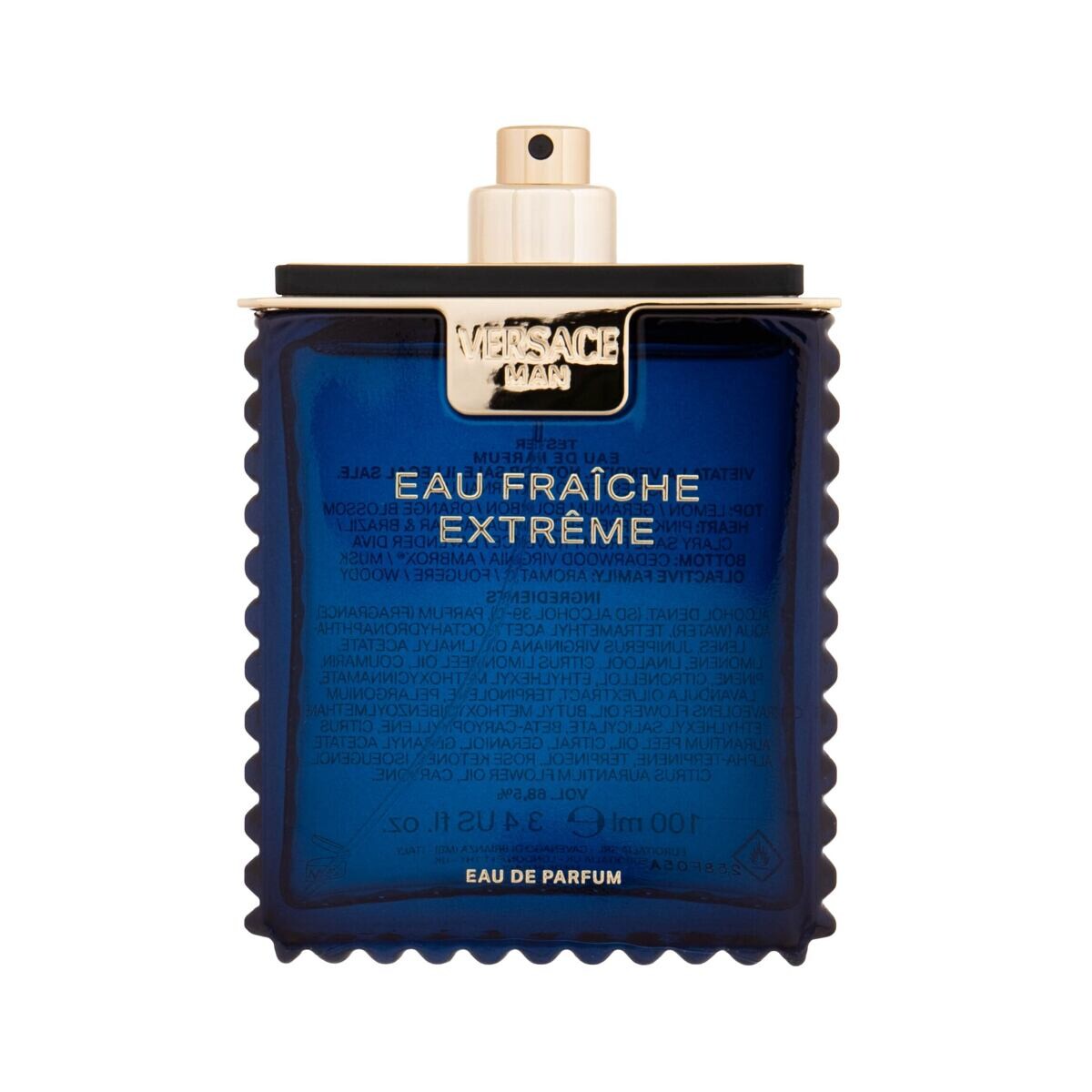 Versace Man Eau Fraiche Extreme 100 ml parfémovaná voda tester pro muže