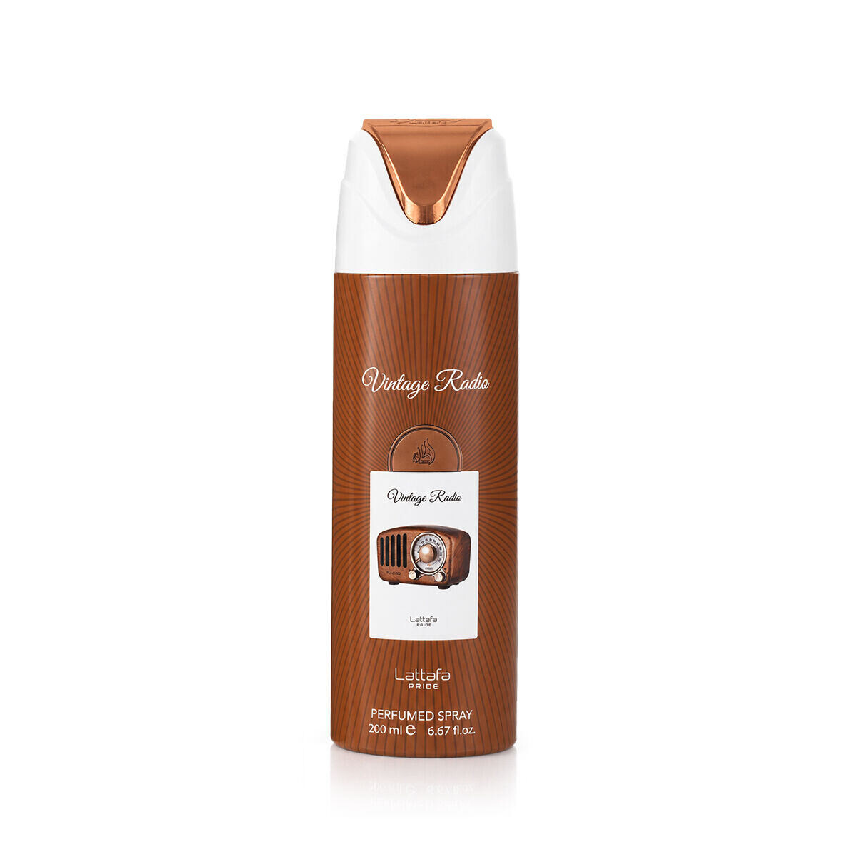 Lattafa Pride Vintage Radio deodorant ve spreji unisex 200 ml unisex