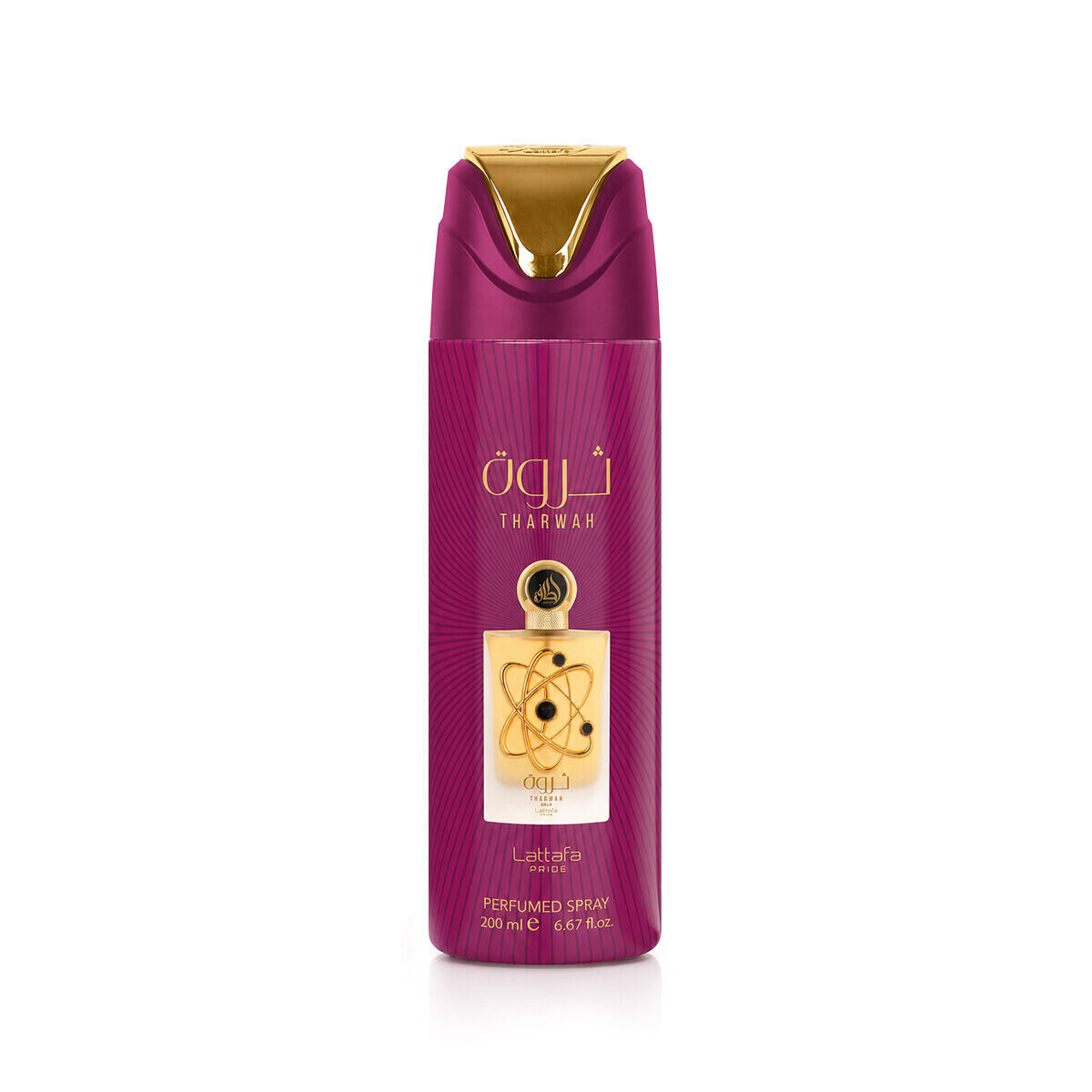 Lattafa Pride Tharwah Gold deodorant ve spreji unisex 200 ml unisex