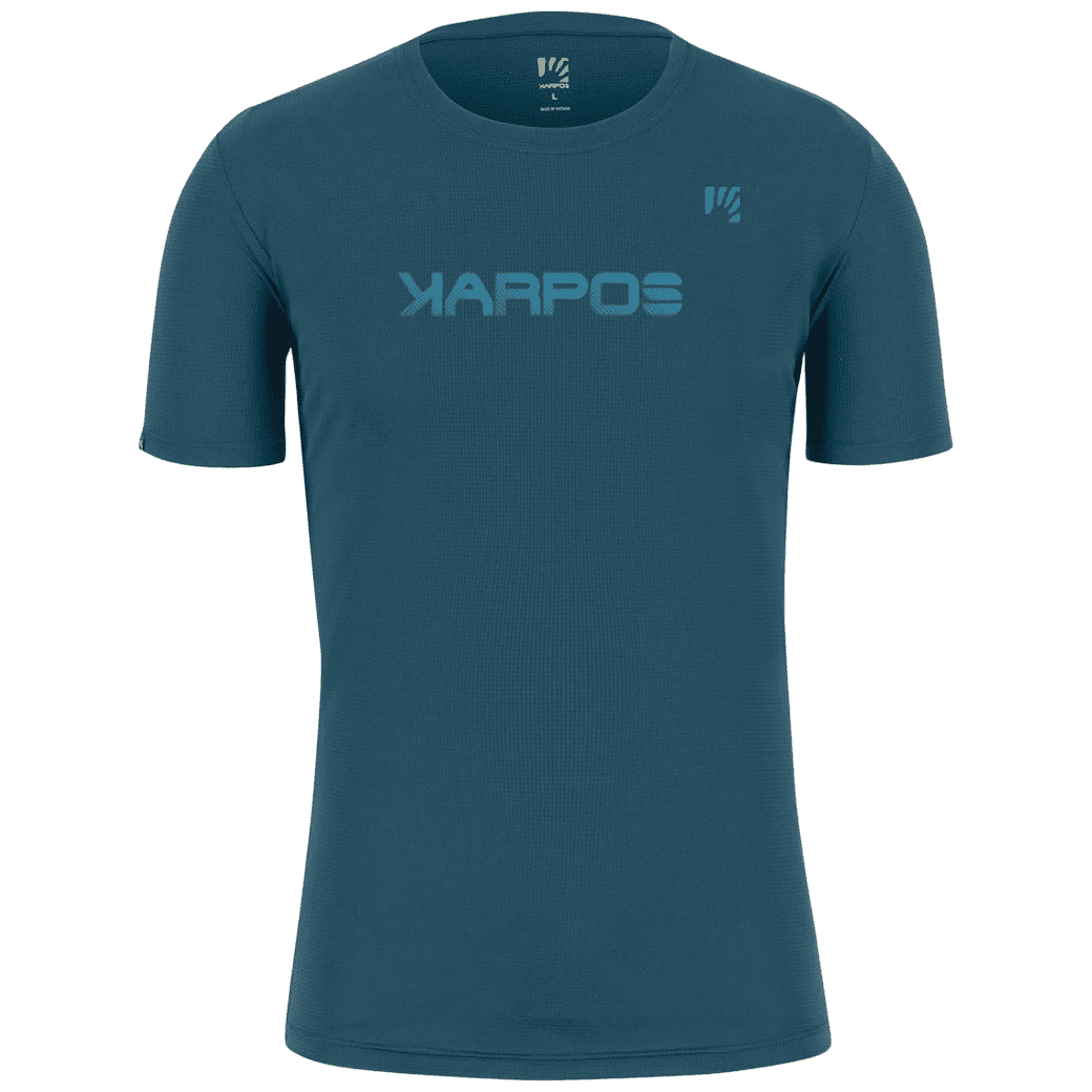 Pánské triko Karpos Loma Evo T-Shirt Velikost: L / Barva: tmavě modrá