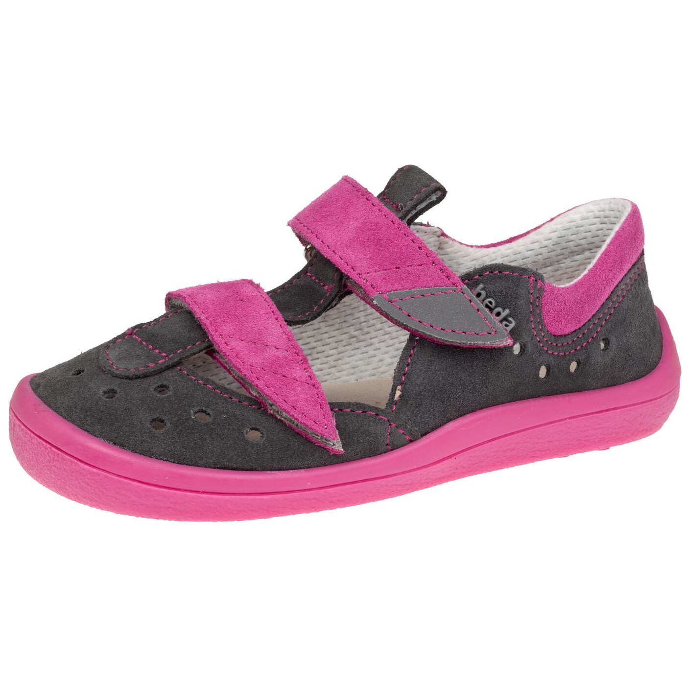Dětské boty Beda Isabel Grey Pink Velikost bot (EU): 26 / Barva: šedá/růžová