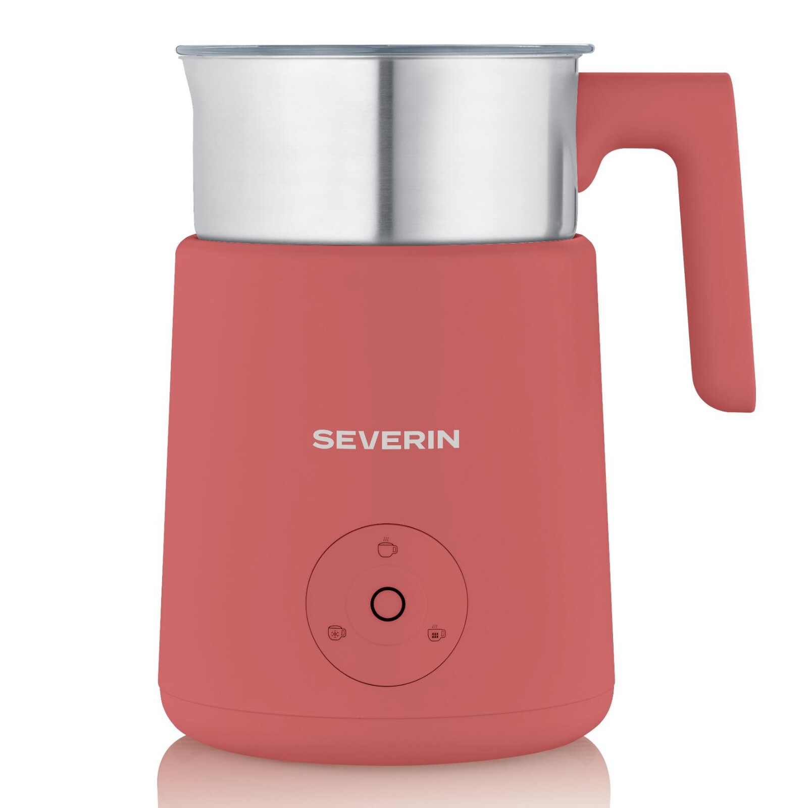 Napěňovač mléka SM 3595 400 ml, červená, Severin