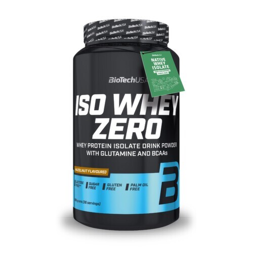 BioTech Iso Whey Zero 908 g hazelnut