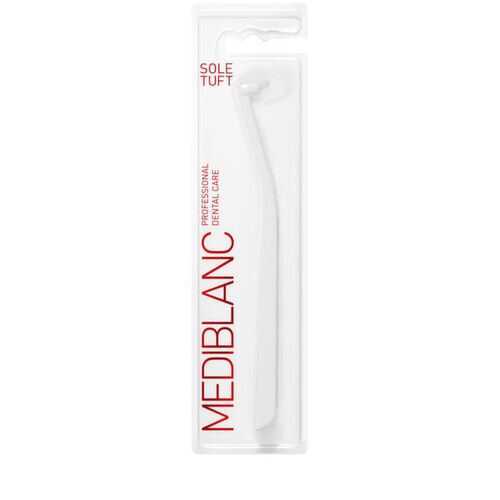 MEDIBLANC Sole Tuft Toothbrush White